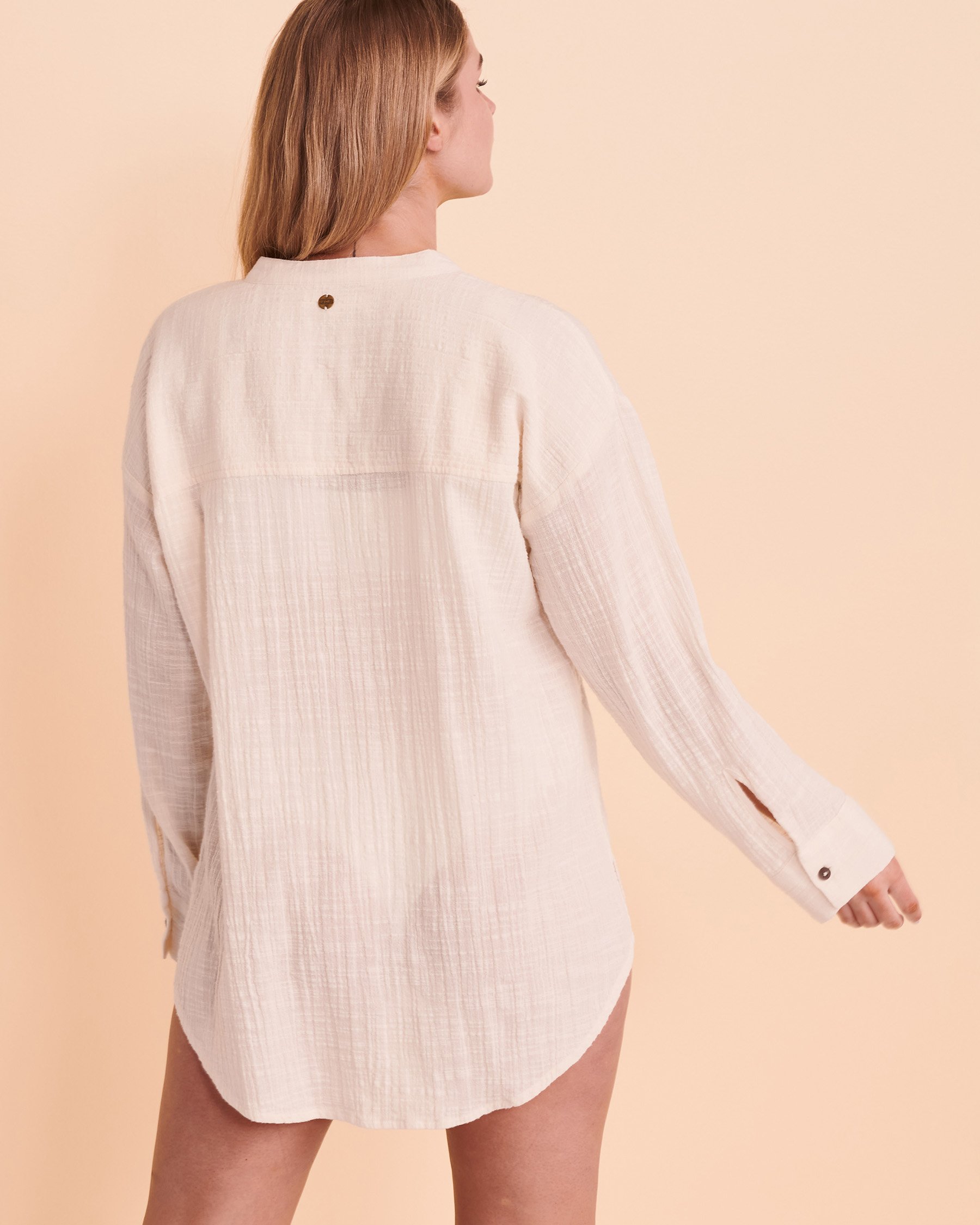 RIP CURL CLASSIC SURF Button-down Shirt Off white GSHEB9 - View2