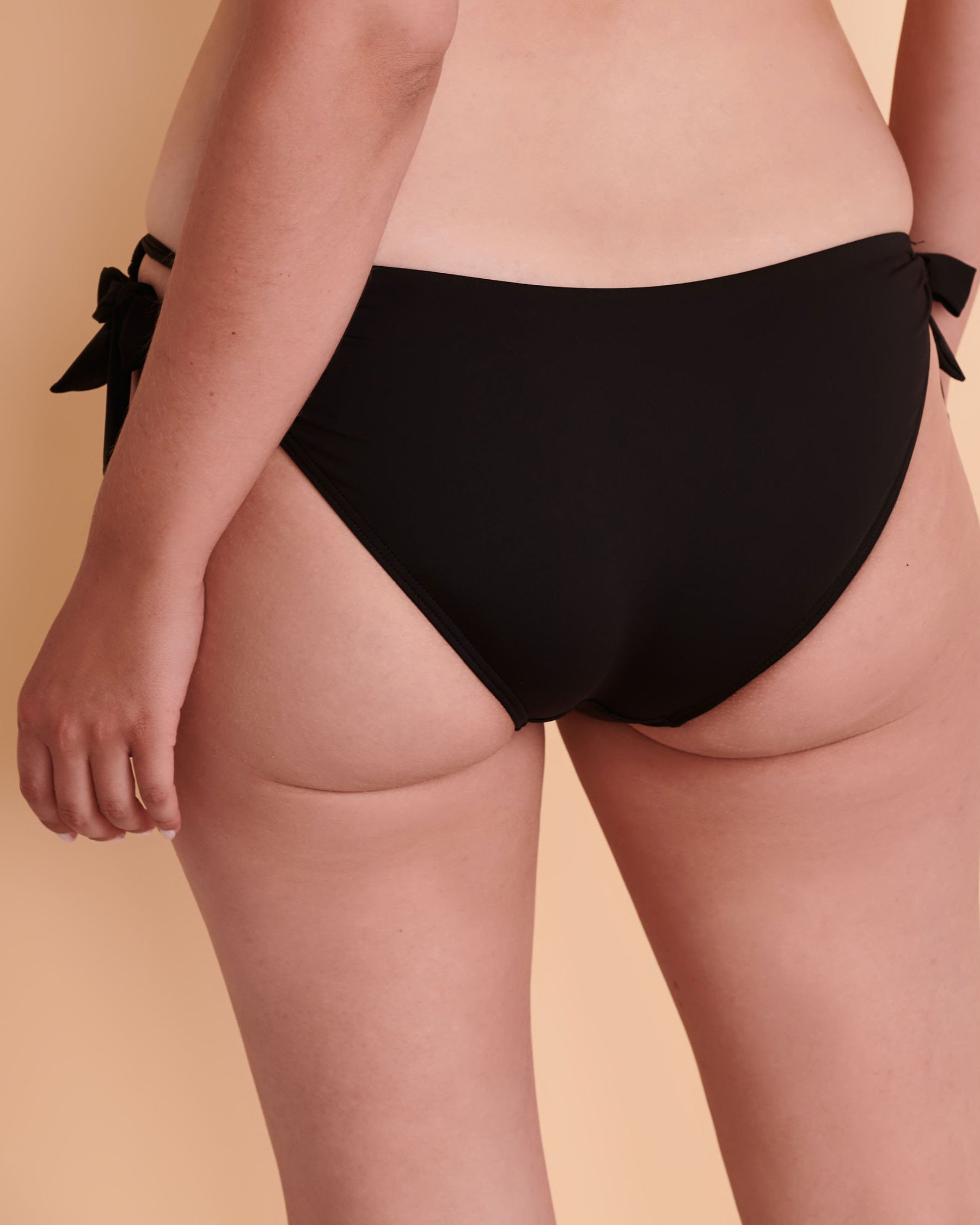 SEA LEVEL ESSENTIALS Side Tie Bikini Bottom Black SL4252ECO - View2