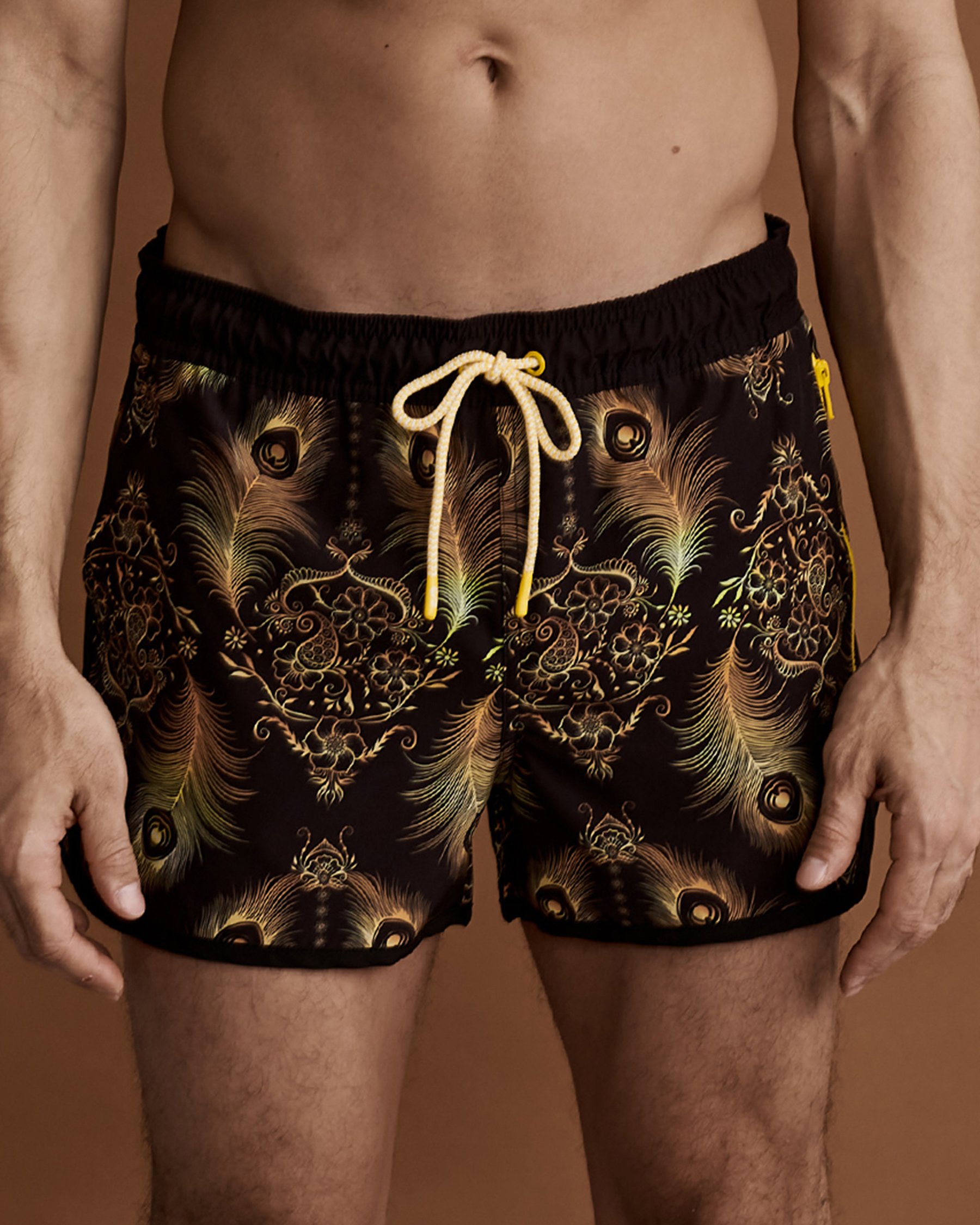 SEGSEA NOMADE Dubai Volley Swimsuit Black print 5M0501-53 - View3