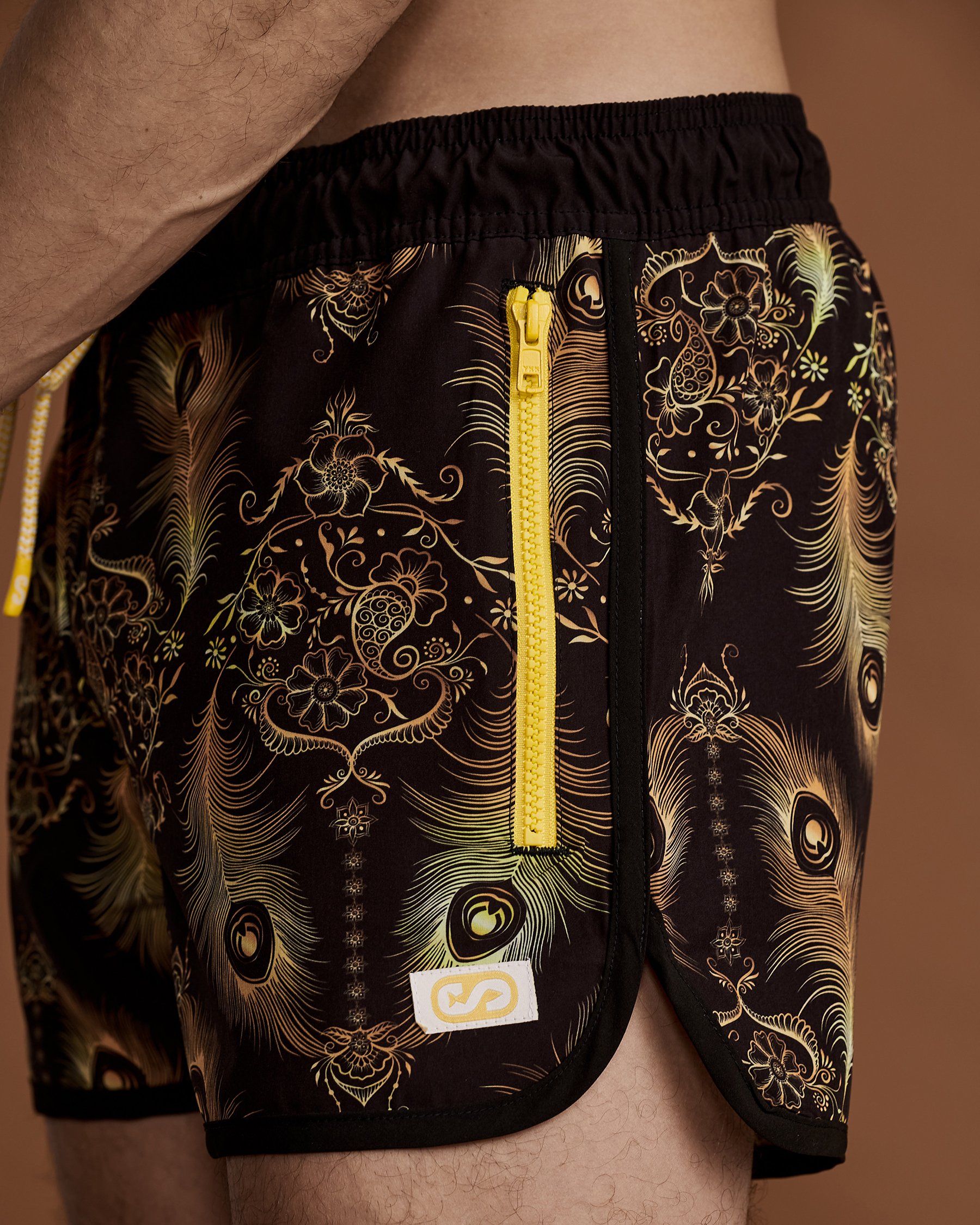SEGSEA NOMADE Dubai Volley Swimsuit Black print 5M0501-53 - View5
