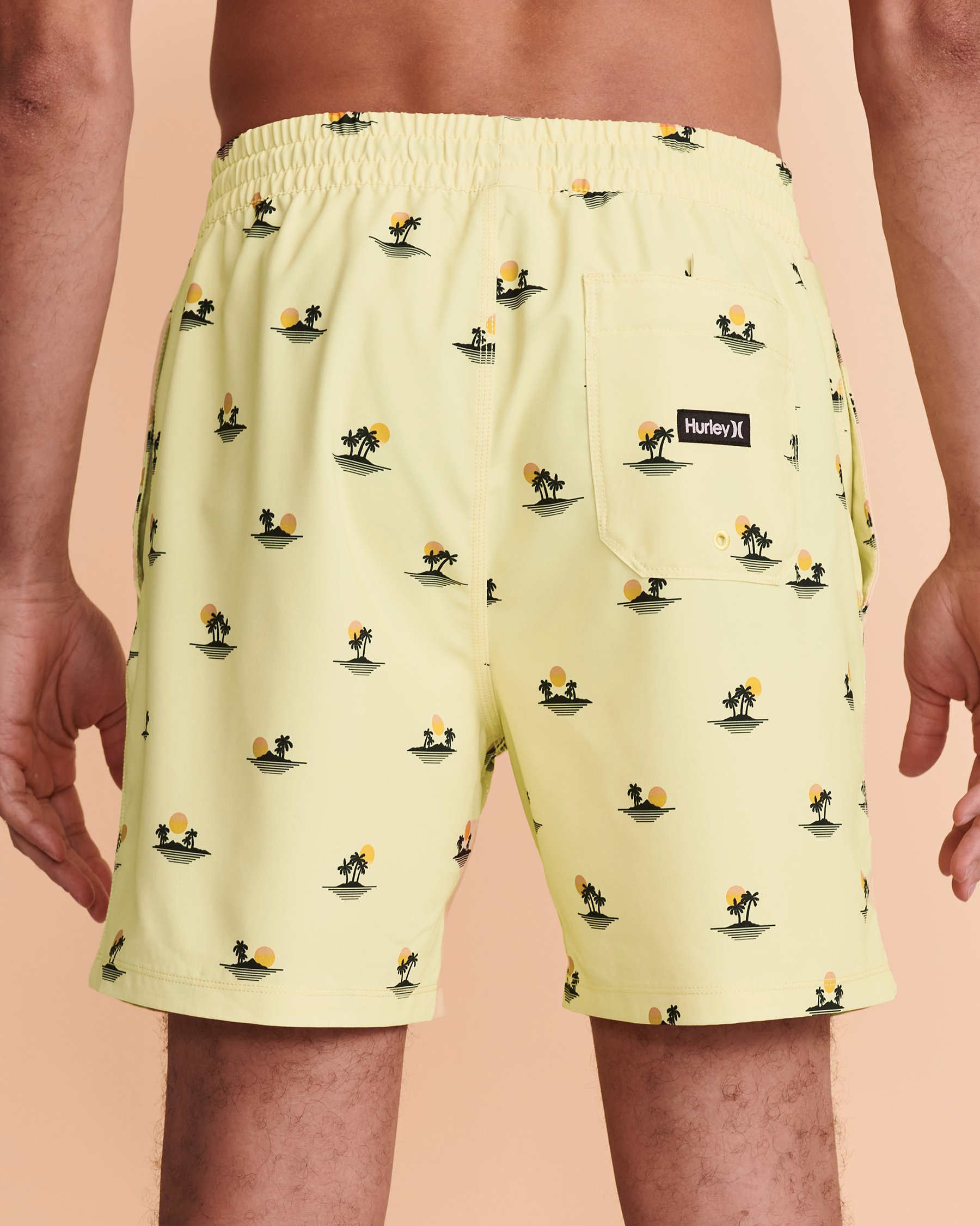 HURLEY CANNONBALL Volley Swimsuit Bright print MBS0011030 - View3