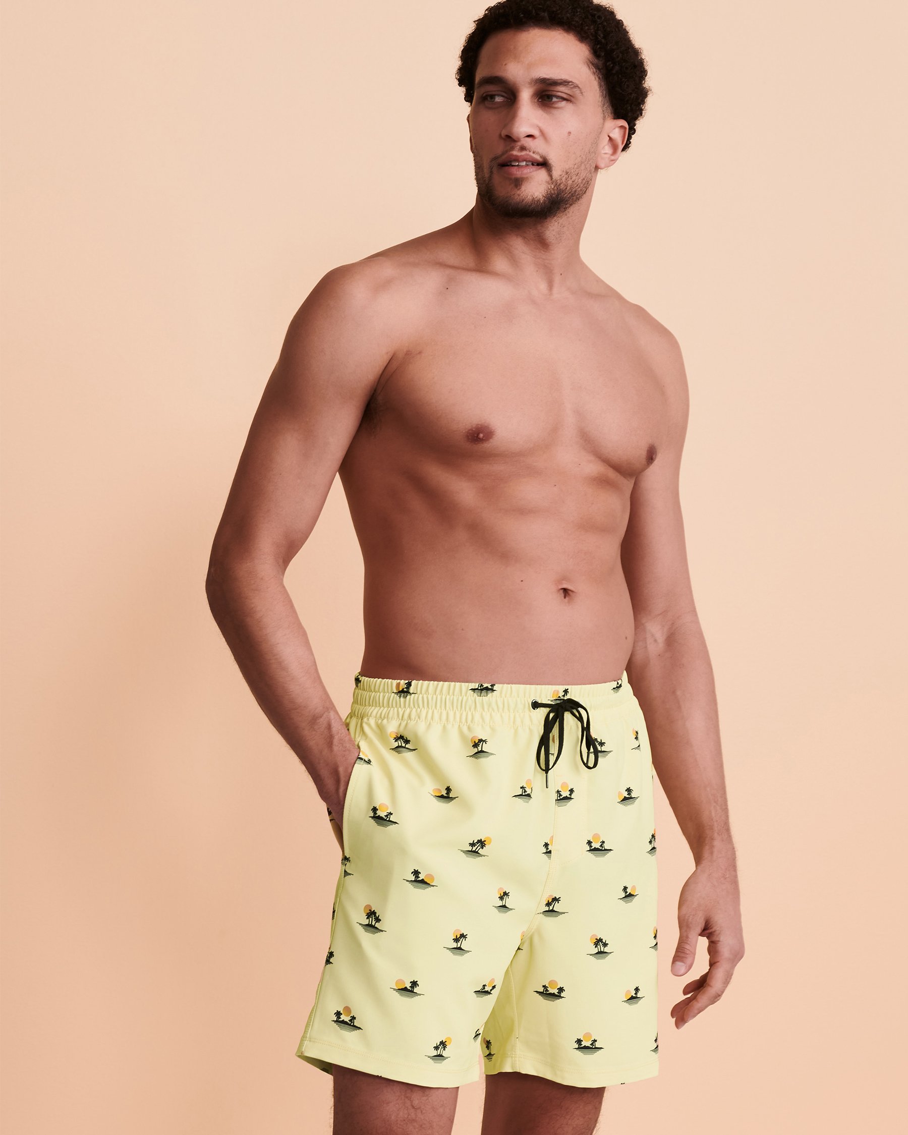 HURLEY CANNONBALL Volley Swimsuit Bright print MBS0011030 - View4