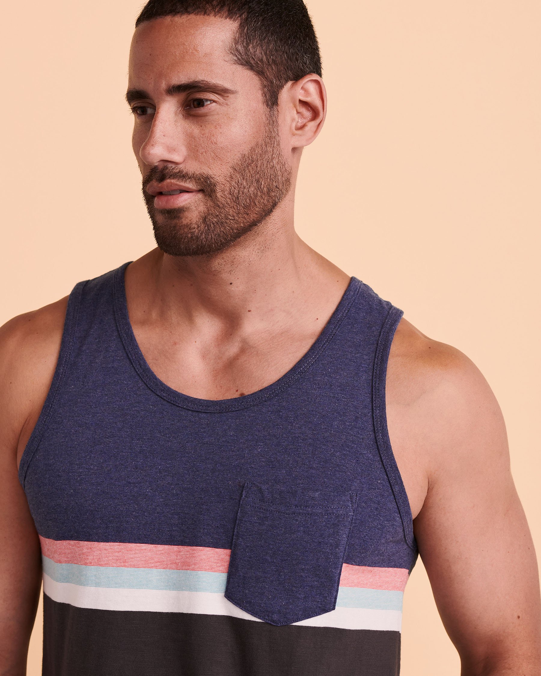 RIP CURL SURF REVIVAL Tank Navy CTEAI7 - View4