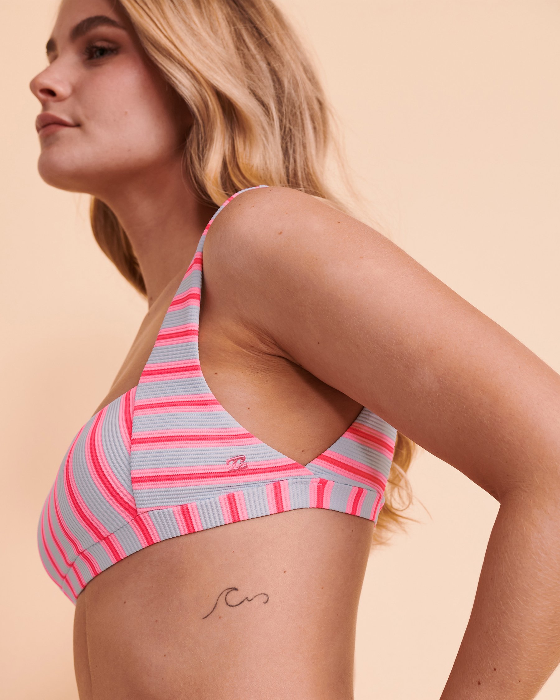 BILLABONG SURF STRIPE Bralette Bikini Top Stripes ABJX300518 - View3