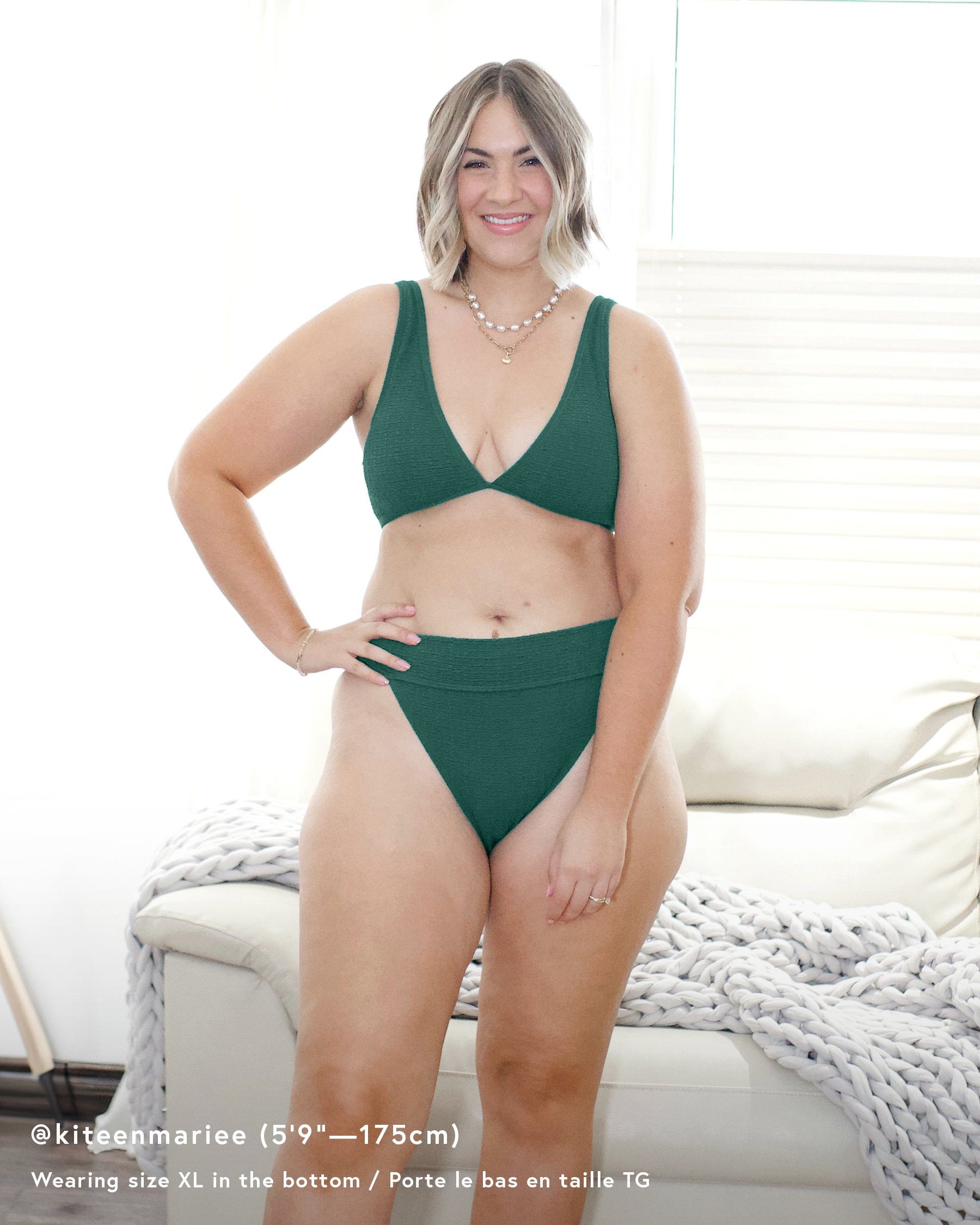 BILLABONG Bas de bikini cheeky taille haute Aruba So Dazed Émeraude ABJX401068 - View8