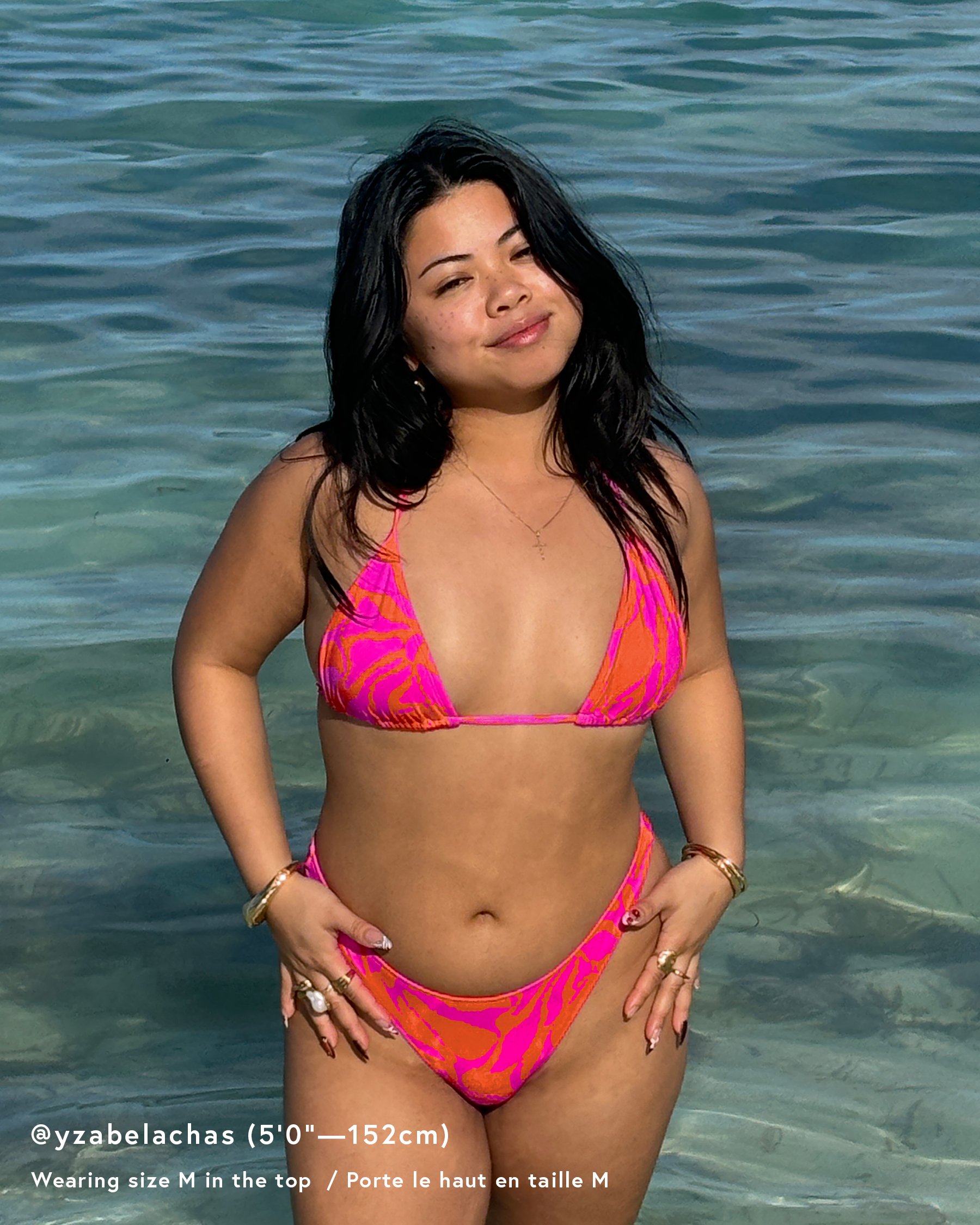 EIDON Haut de bikini triangle Kali Free Spirit Fruit du dragon BV27000 - View1