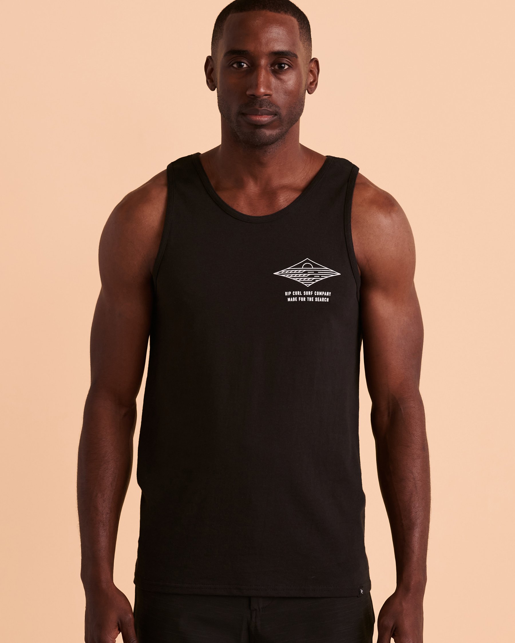 RIP CURL Camisole LINE UP Noir délavé 09CMTE - Voir4