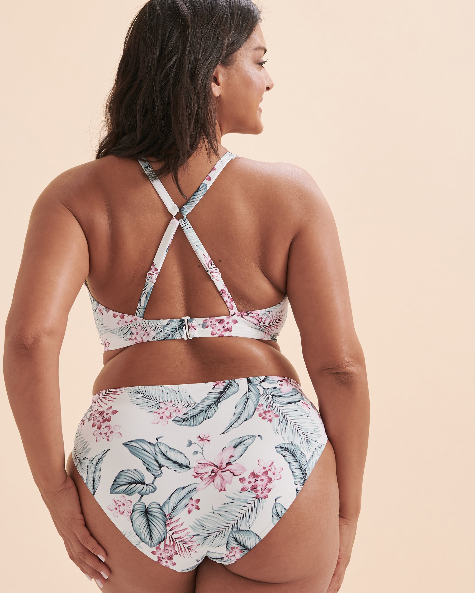 EAU DE SEA White Tropical D Cup Bralette Bikini Top White tropical 01200053 - View2