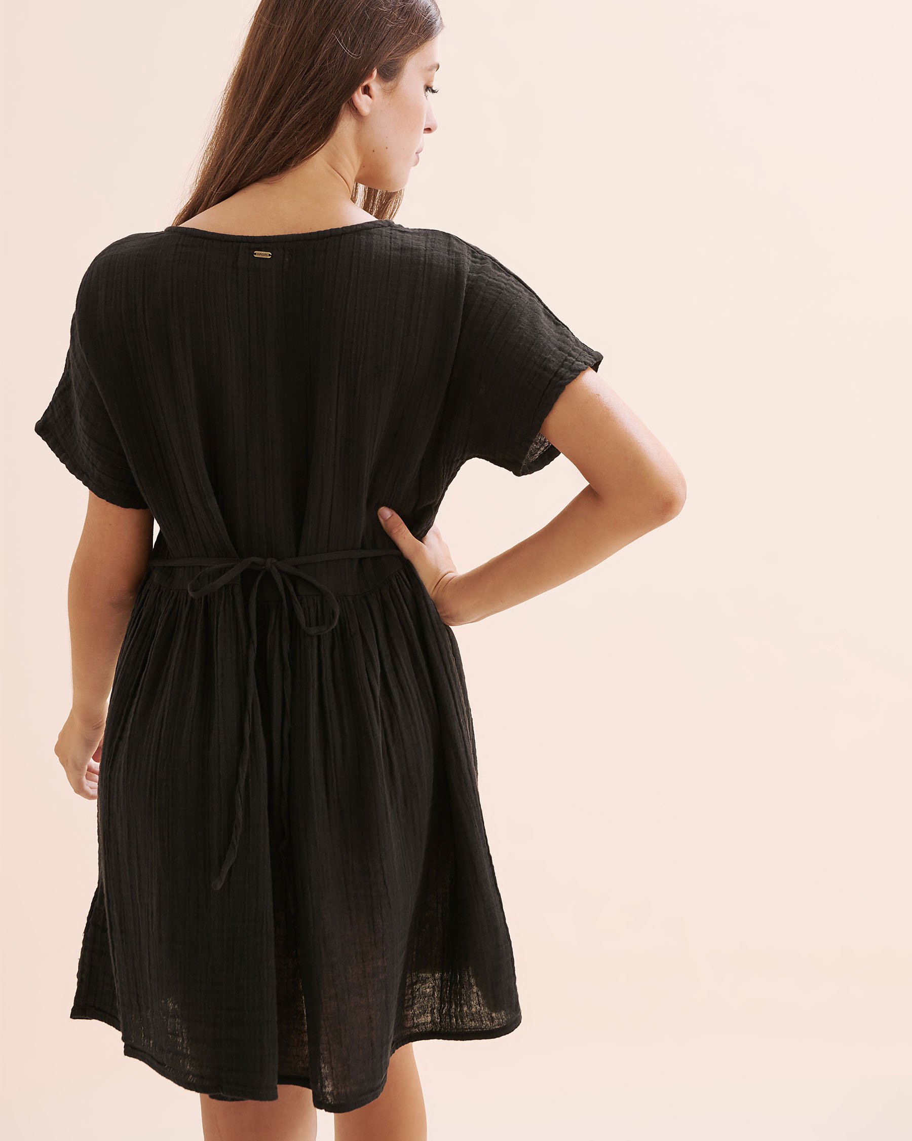 RIP CURL Premium Surf Short Sleeves Dress Black 08GWDR - View2
