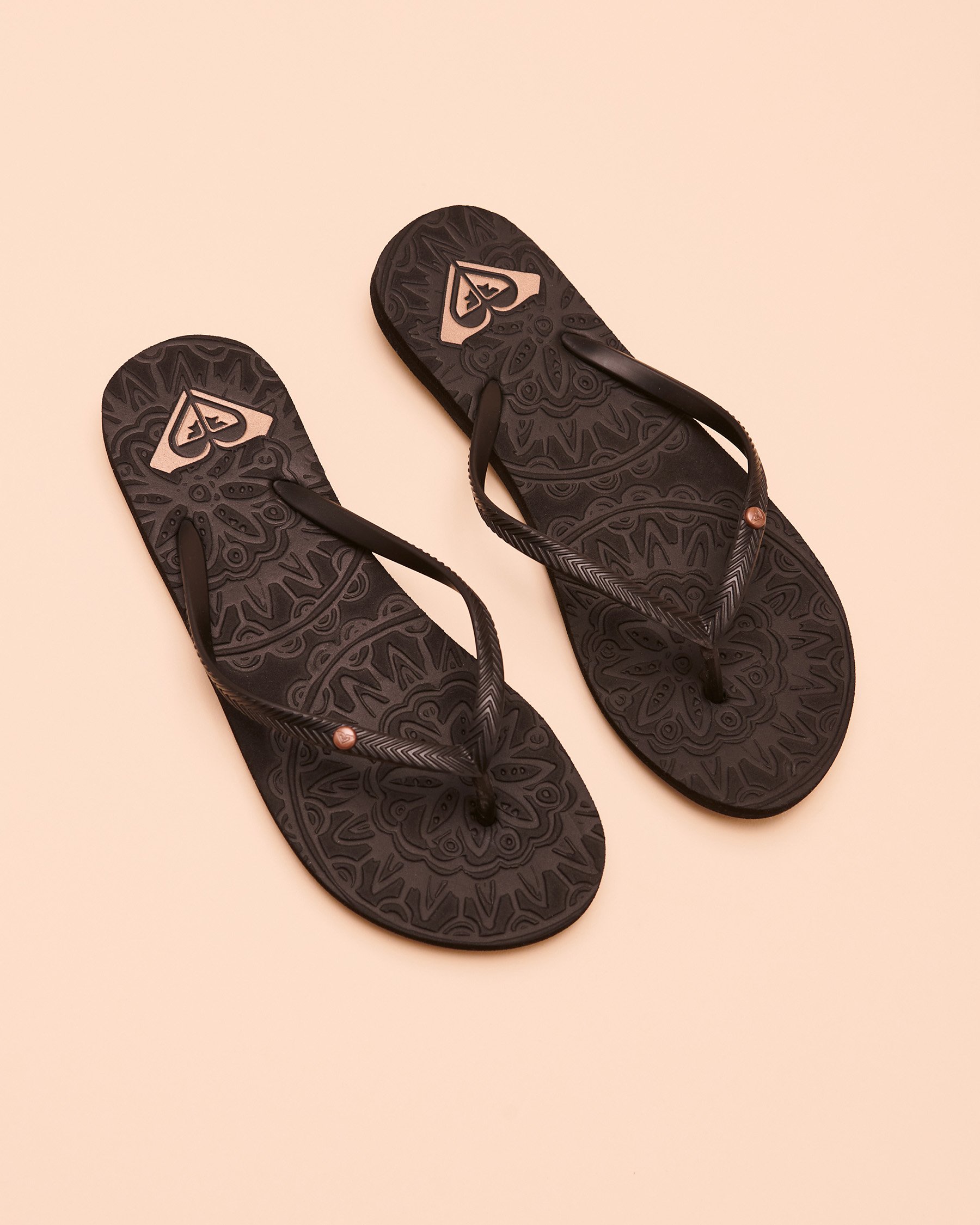 ROXY Antilles II Flip Flops Black ARJL101114 - View2