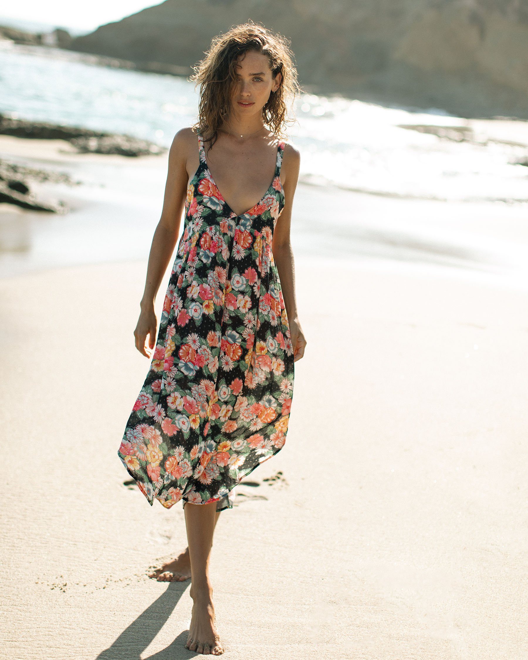 O'NEILL HORIZON Tank Dress Floral SP1416026 - View1