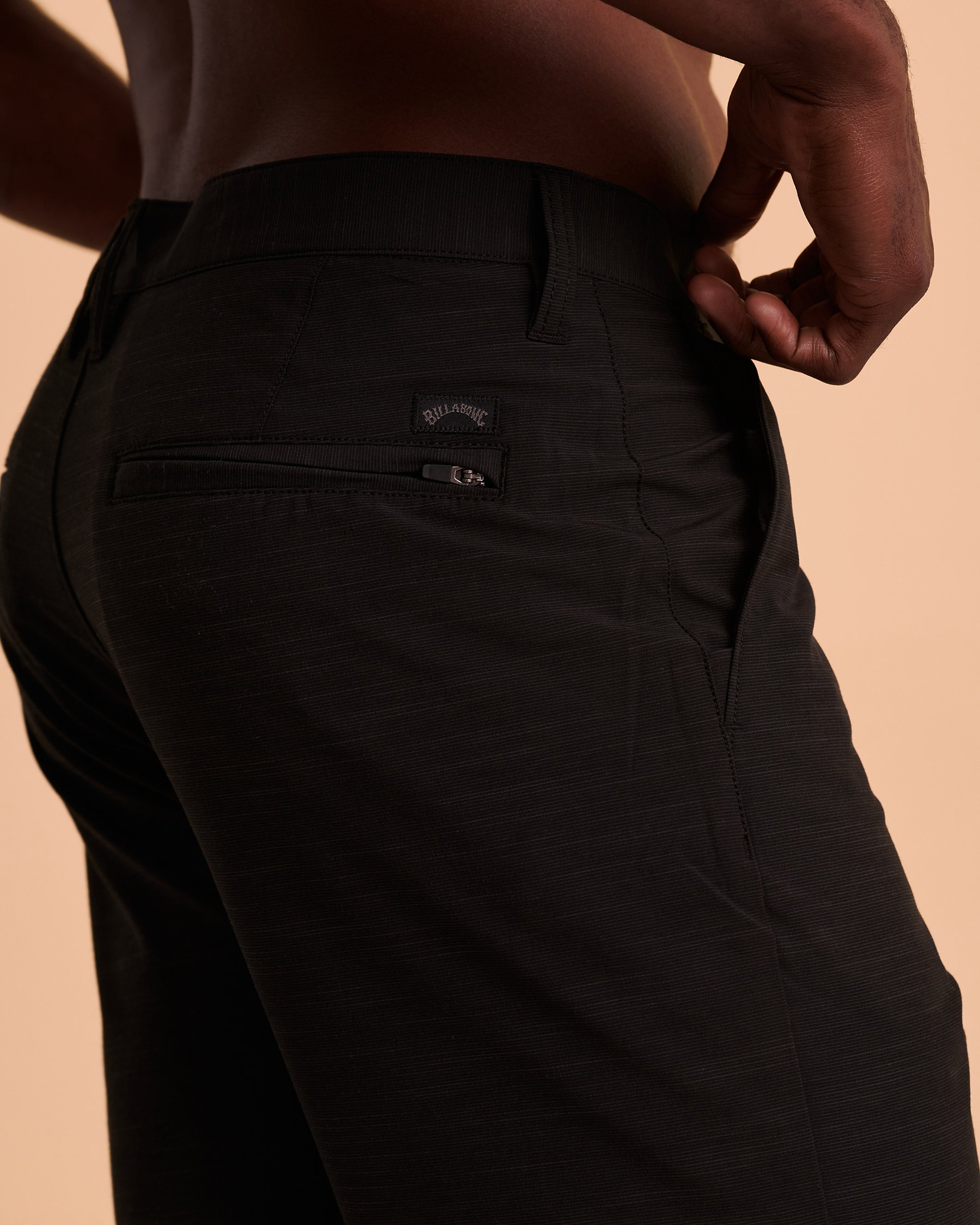 BILLABONG Short hybride CROSSFIRE SLUB Noir M2031BCS-00 - View2