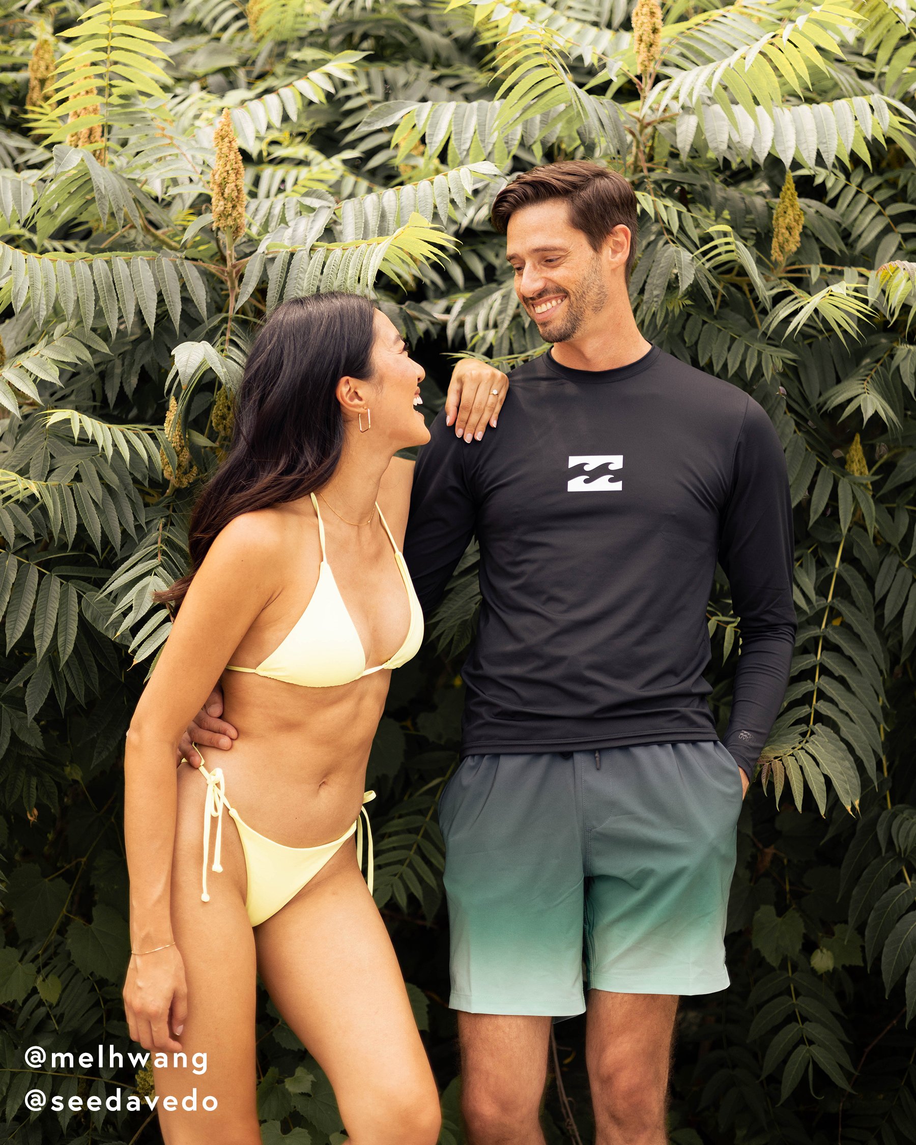 BILLABONG All Day Wave Long Sleeve Rashguard Black ABYWR00109 - View2
