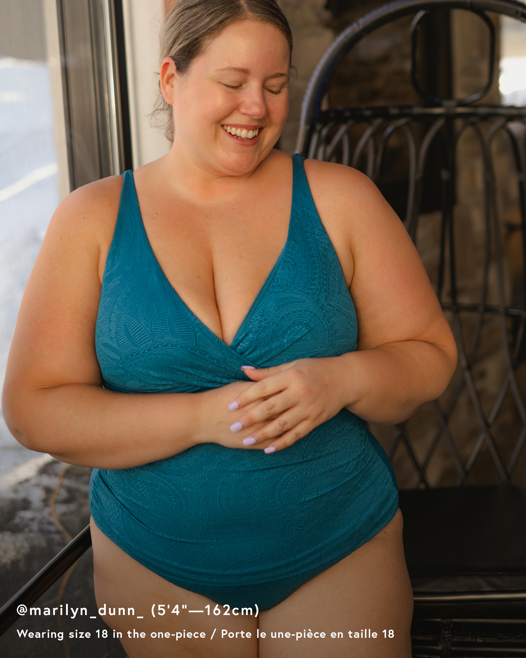 ARTESANDS Maillot une-pièce texturé La Traviata Delacroix Bleu éclatant AT1720LT - View6