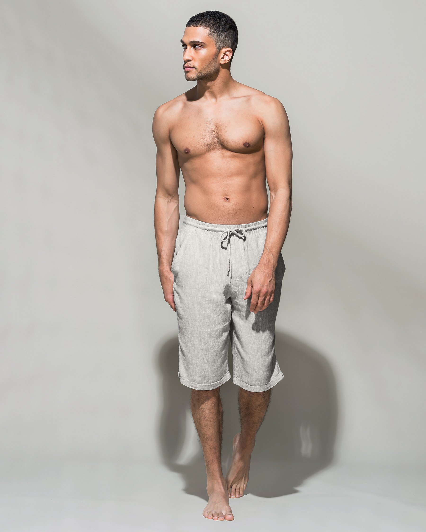 OCEAN OCEAN Linen Bermuda Neutral 598-785-2-79 - View1