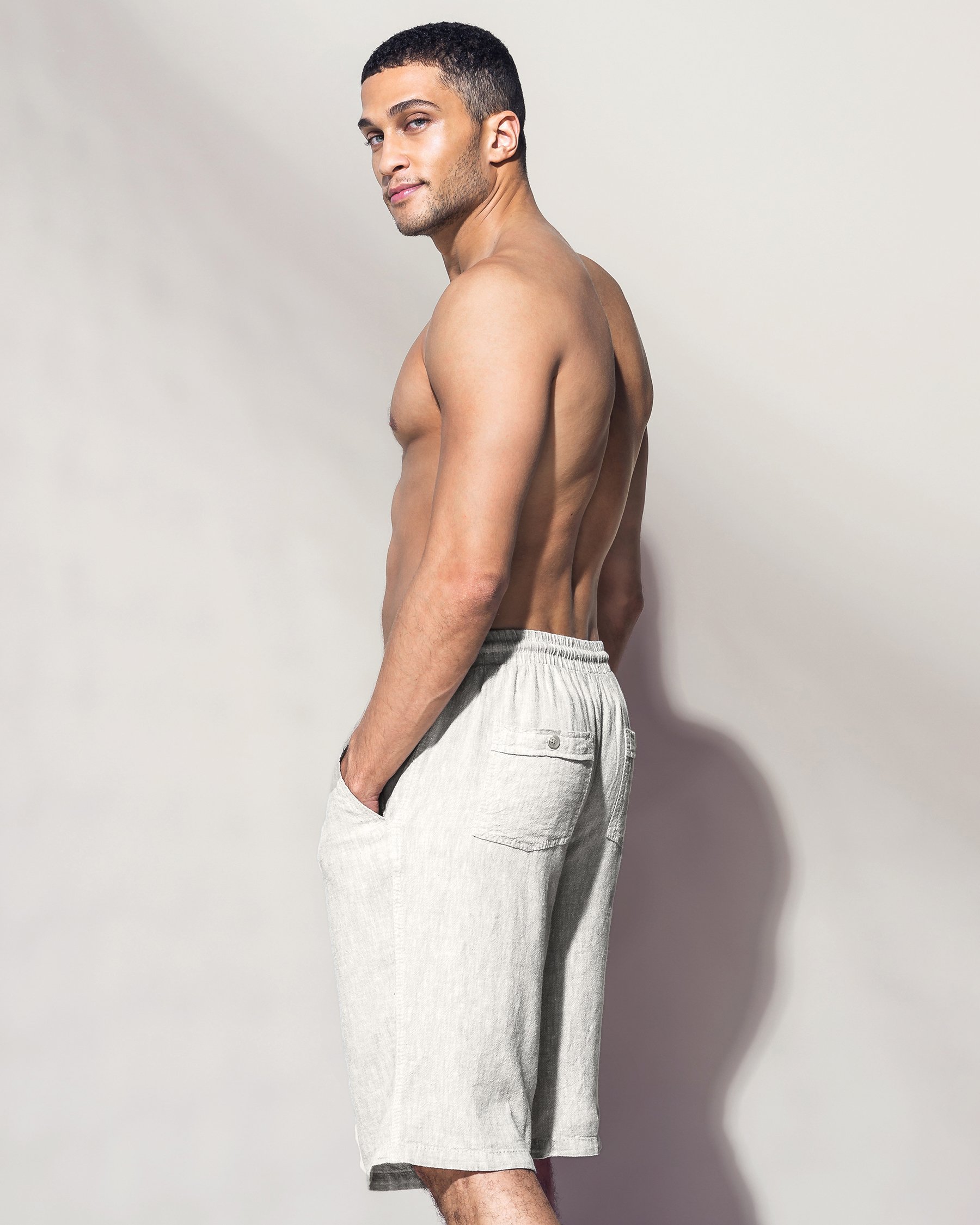 OCEAN OCEAN Linen Bermuda Neutral 598-785-2-79 - View3