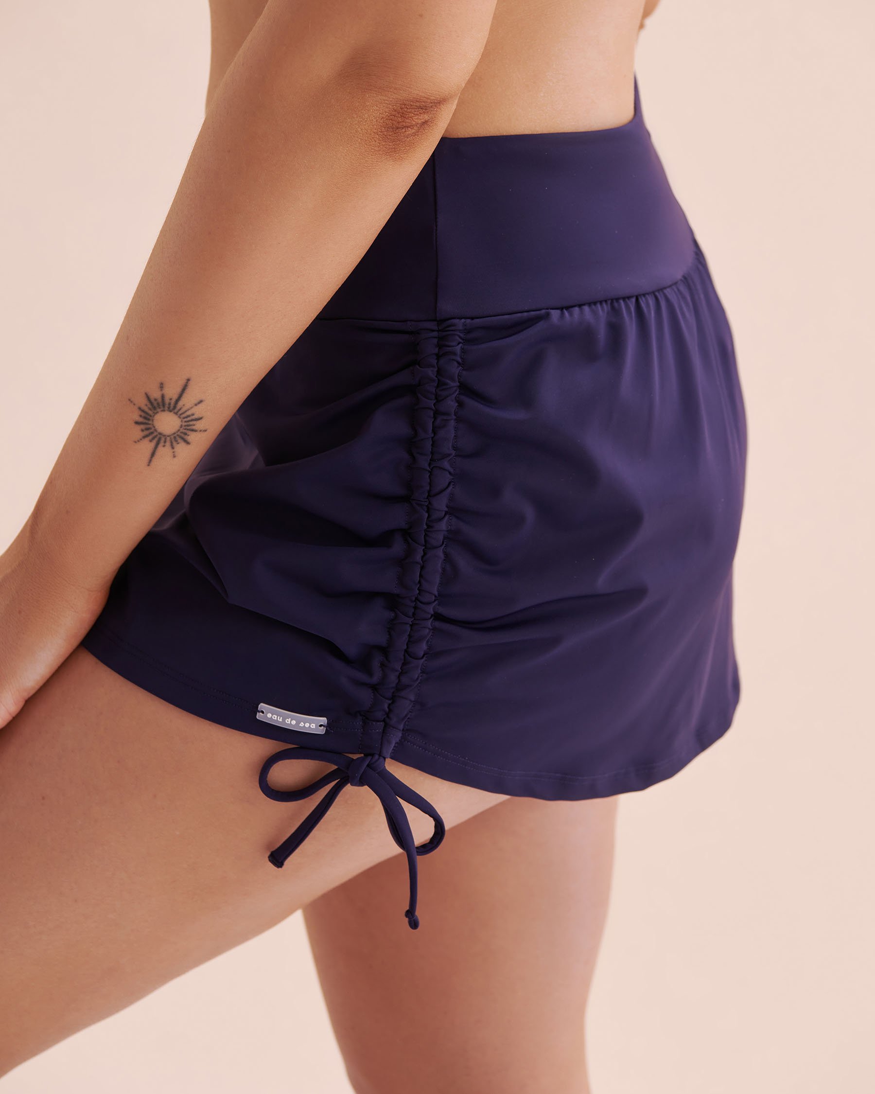 EAU DE SEA Blue Coastal Swim Skirt Evening Blue 01300408 - View4