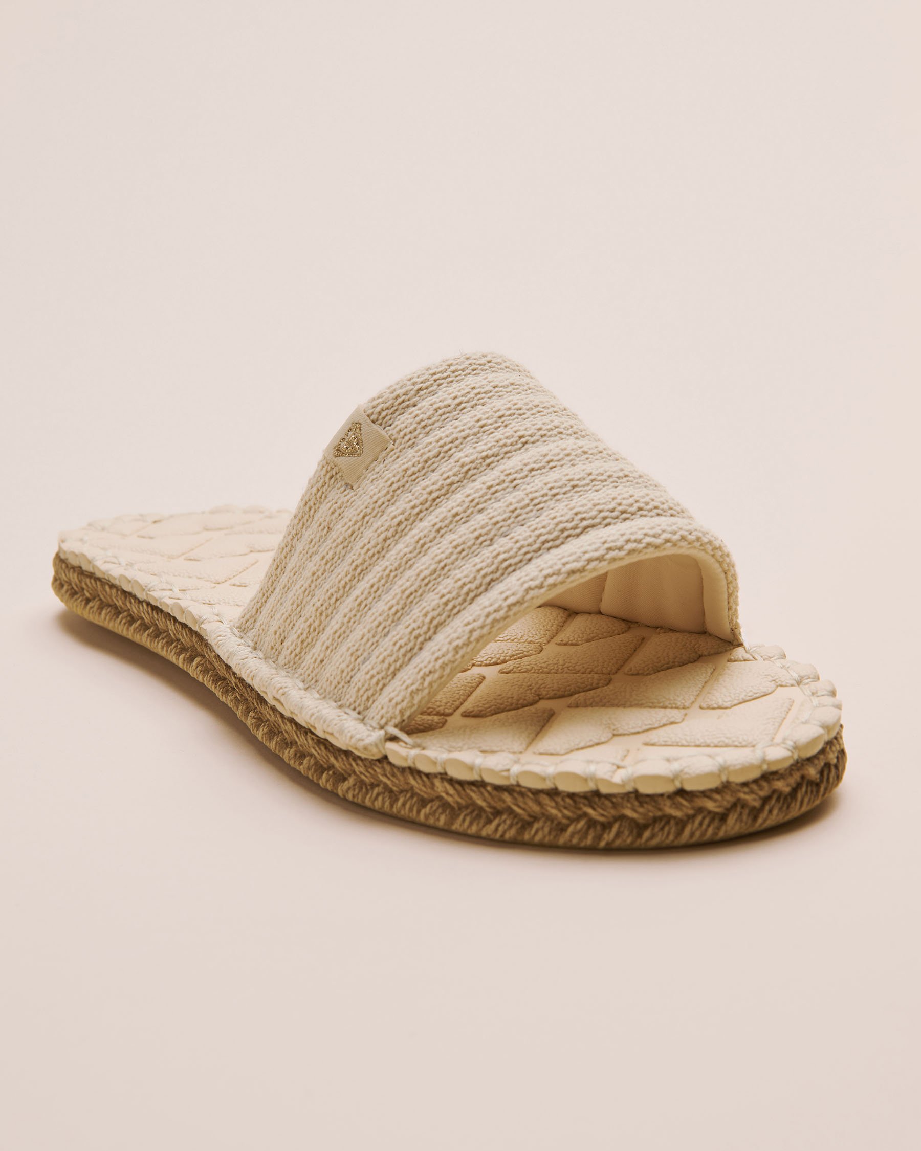ROXY Sandales Shoresoft Slide Beige crème 13901845 - Voir4