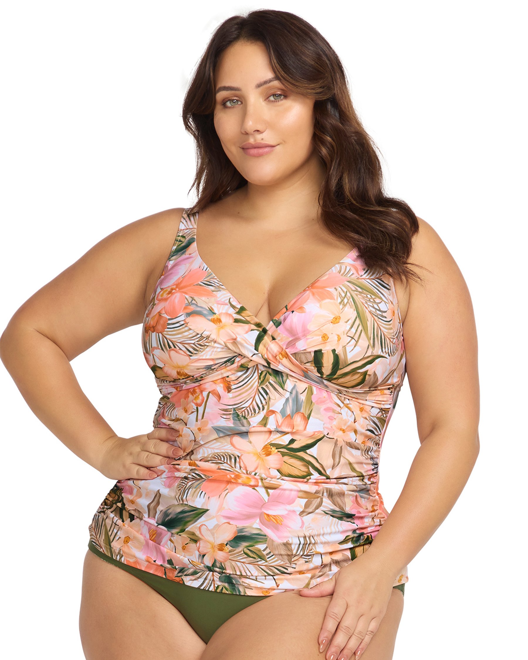 ARTESANDS Haut tankini bonnet D-G Ti'tania Delacroix Nature AT3721TI - View1