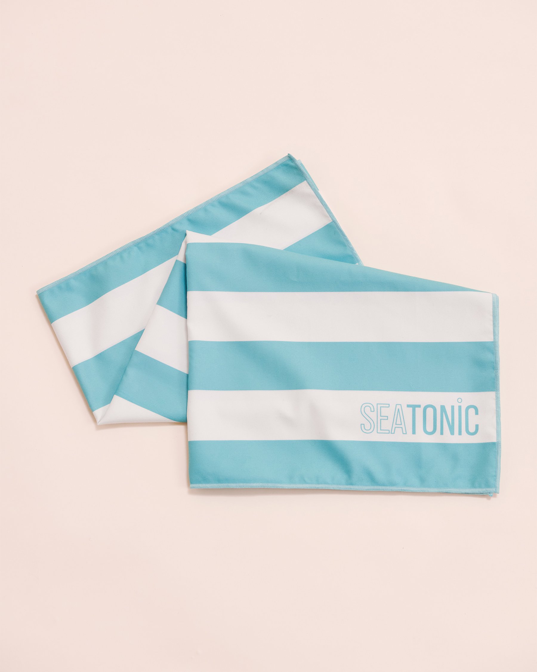 SEATONIC Microfiber Beach Towel Blue Stripes 02500010 - View2
