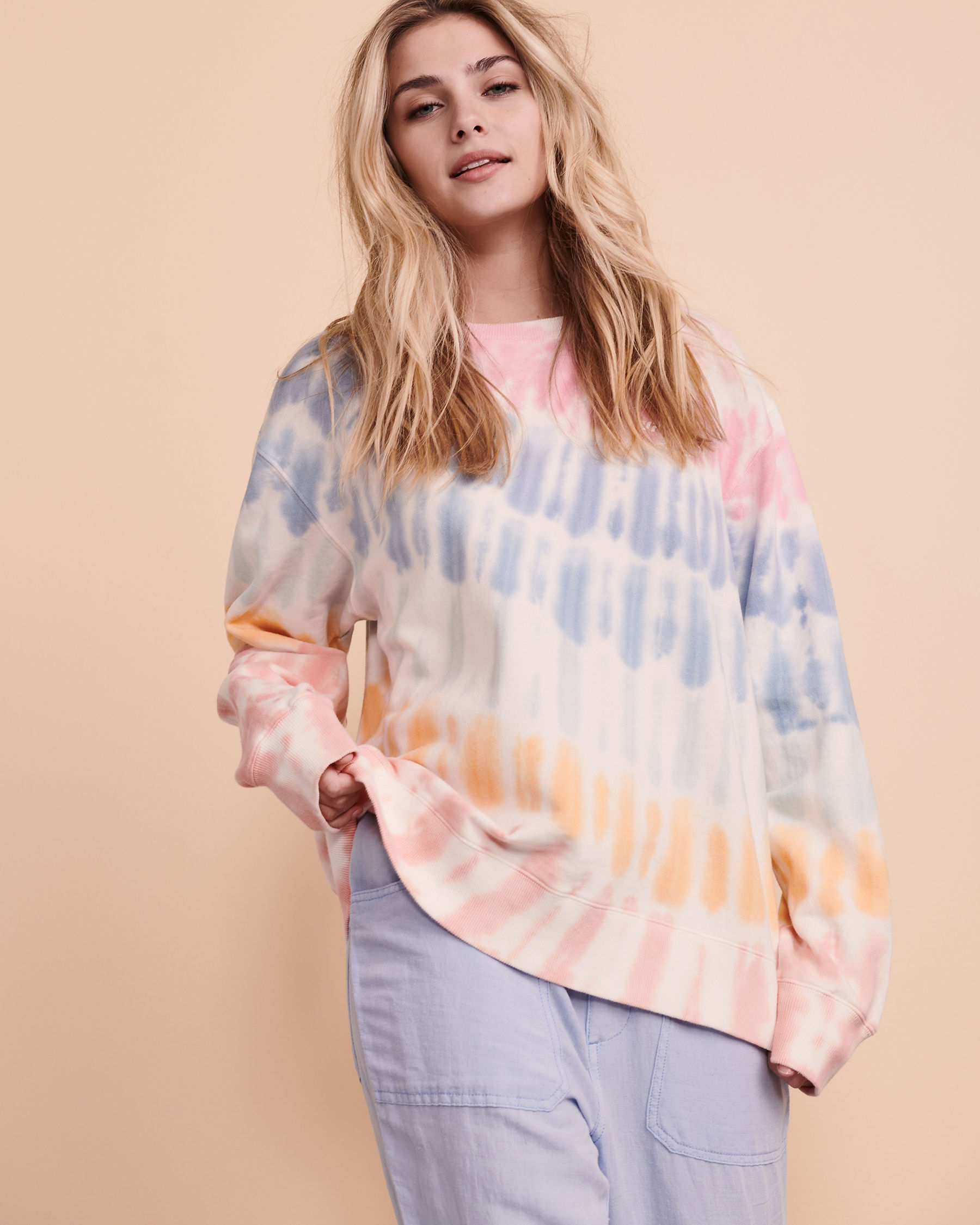 RIP CURL WIPEOUT Long Sleeve Shirt Tie-dye GFEBR9 - View1