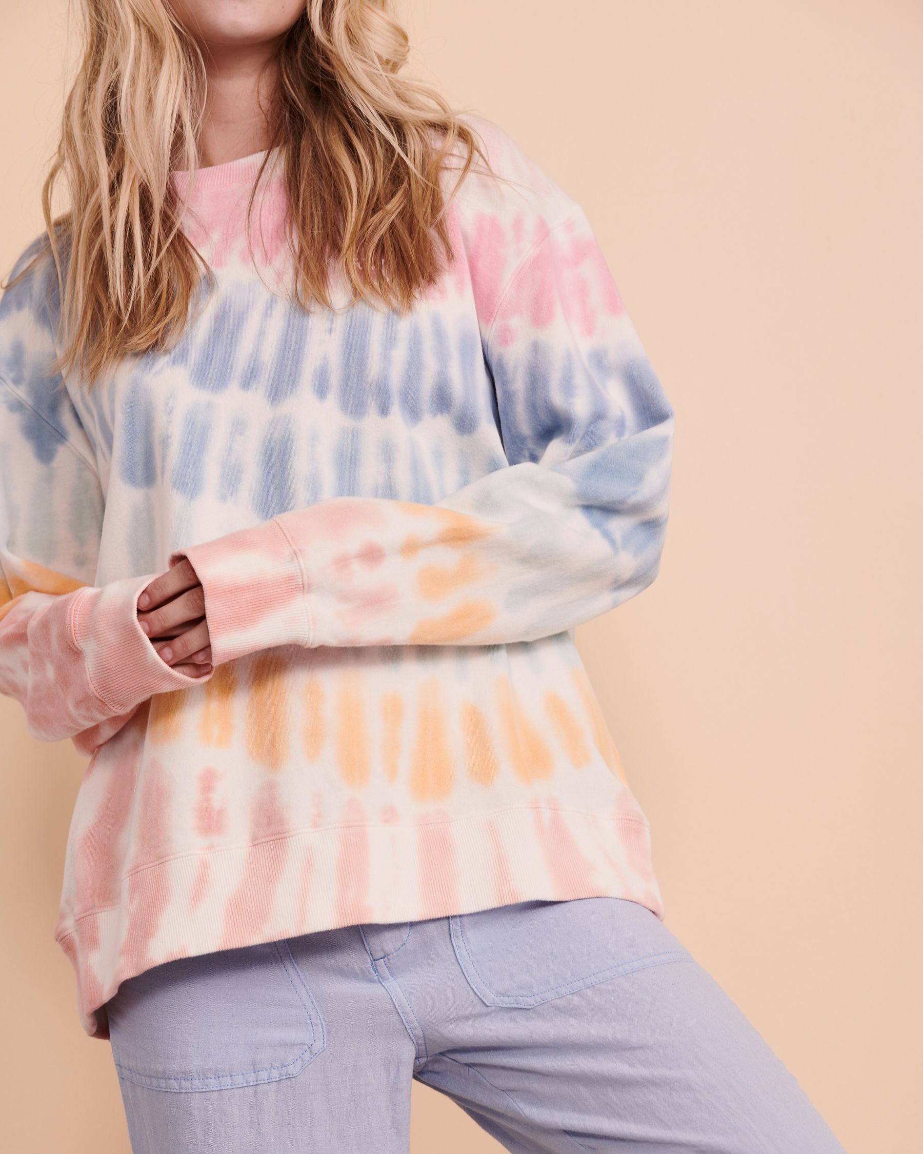 RIP CURL WIPEOUT Long Sleeve Shirt Tie-dye GFEBR9 - View4