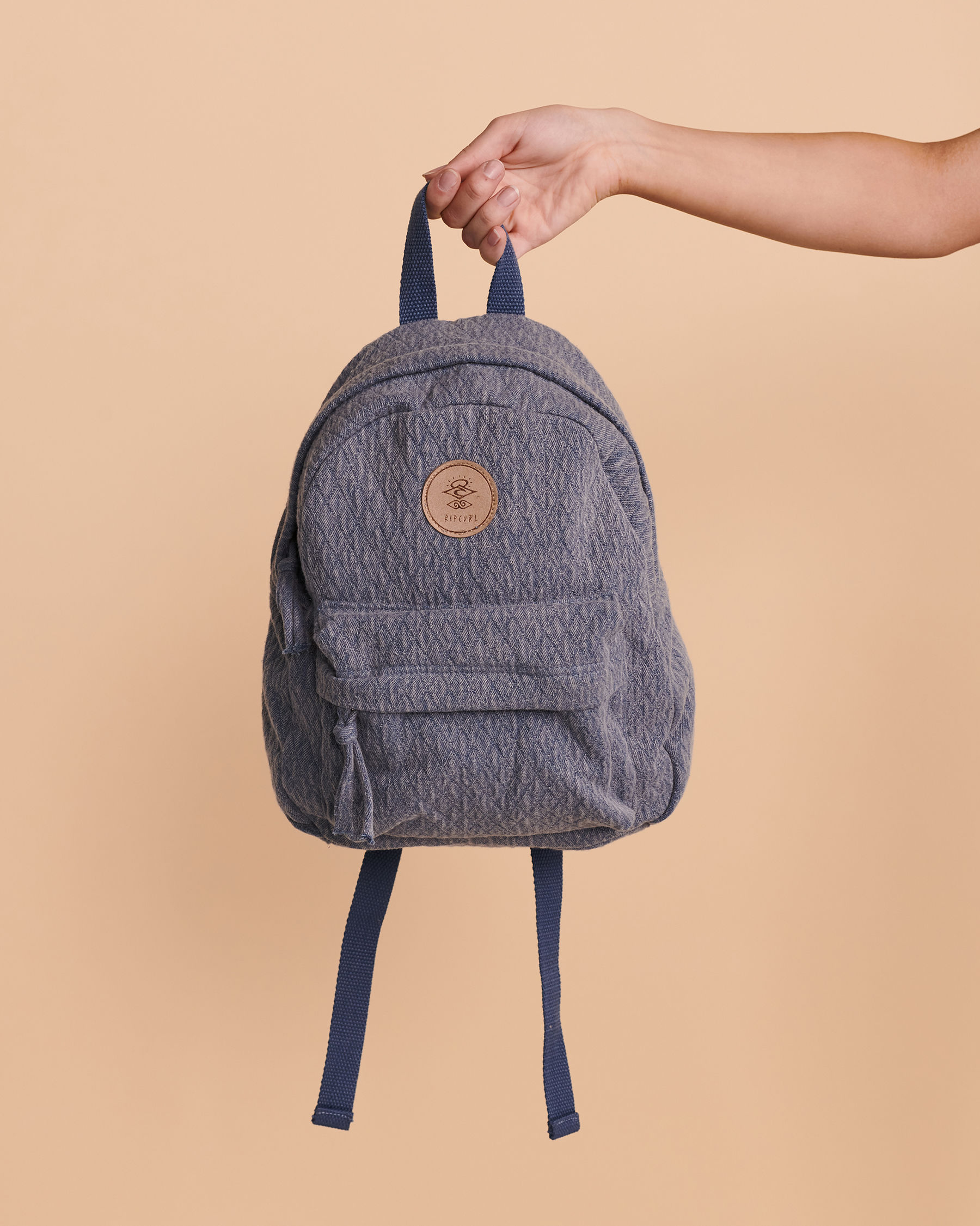 RIP CURL Mini sac à dos en coton jacquard Marin délavé LBPOP1 - Voir2