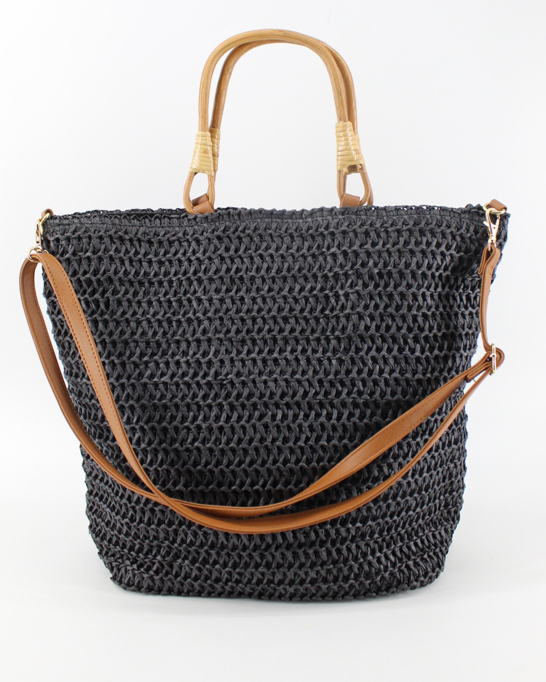 CASABAWA IMPORTS INC. Shoulder Strap Bag Black AN3-01 - View1