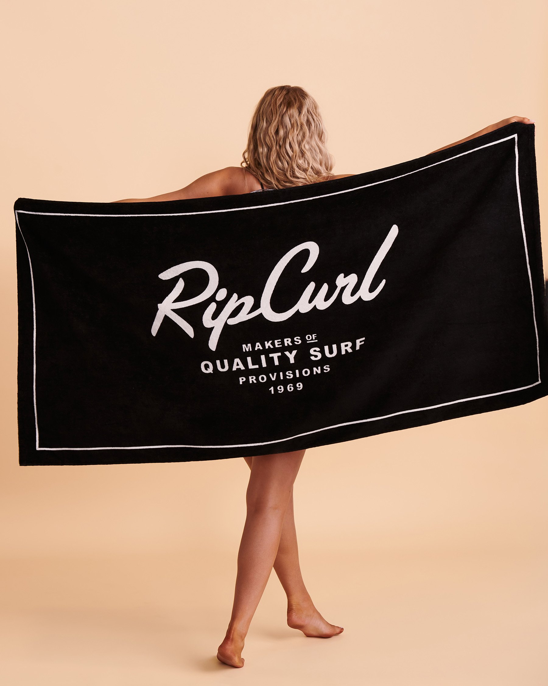 RIP CURL Serviette de plage Premium Noir CTWAP9 - Voir3