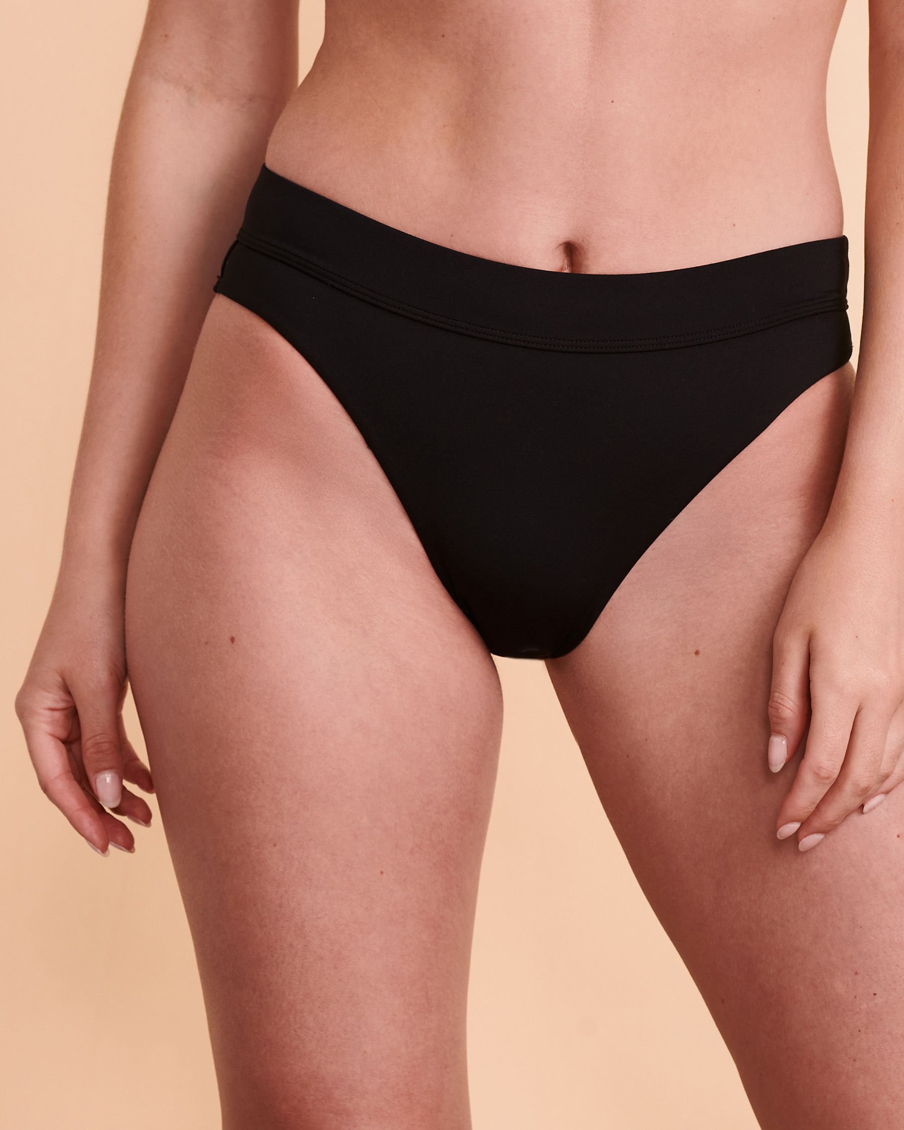 BILLABONG SOL SEARCHER Maui High Leg Bikini Bottom Black XB672BSO - View1