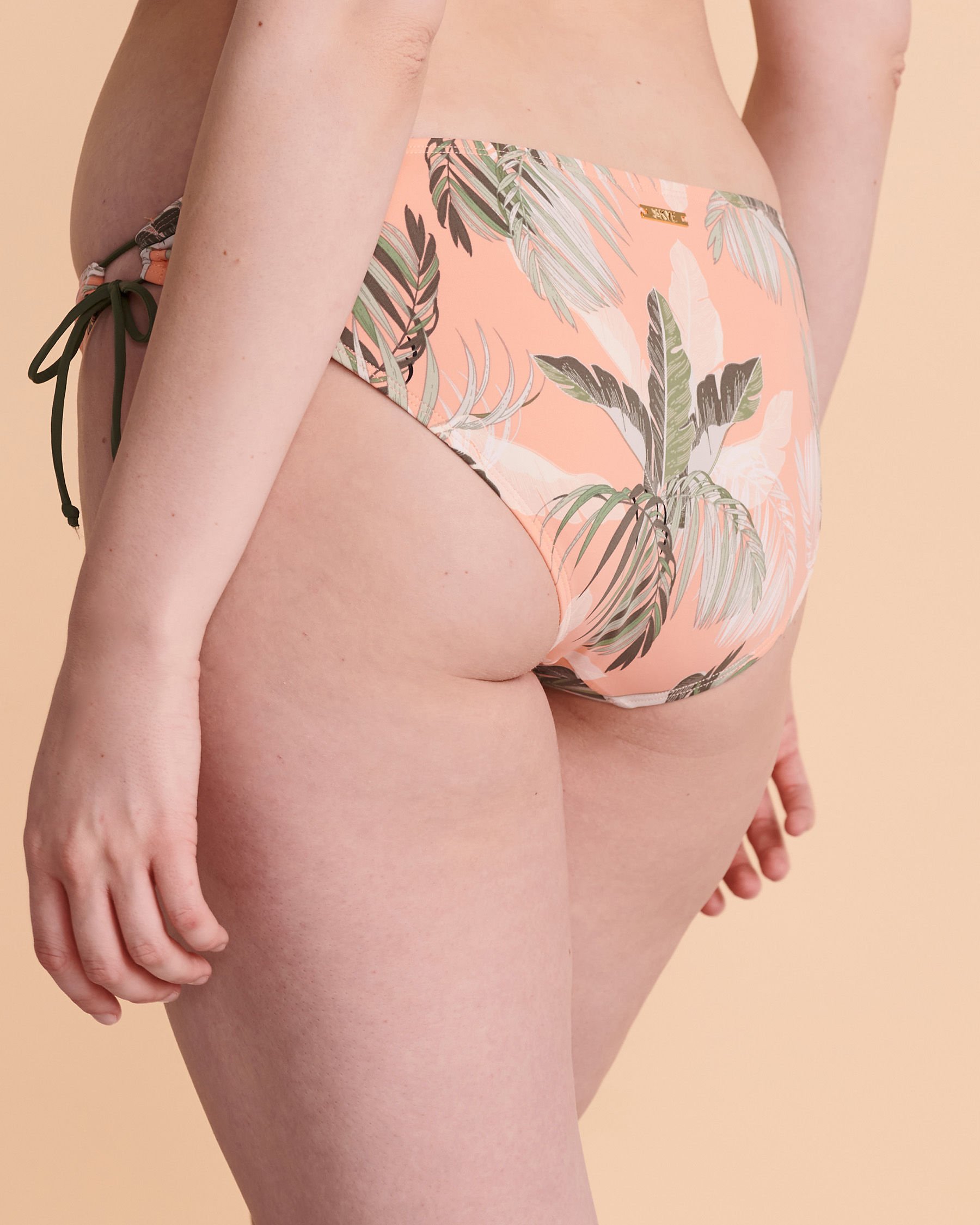 SKYE GALAPAGOS Juliana Bikini Bottom Leafy print SK708148 - View5