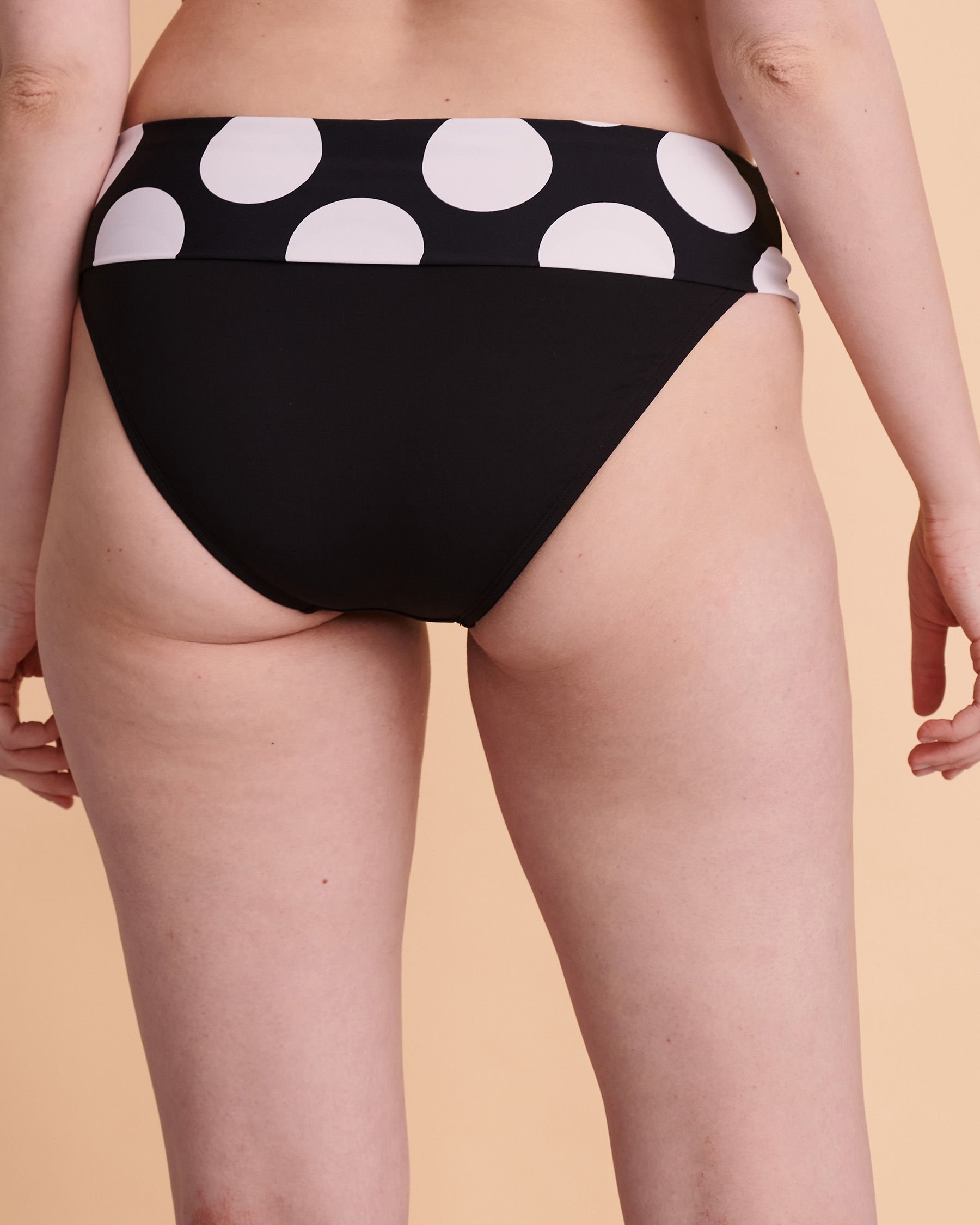 BLEU ROD BEATTIE LET'S GET DOTTY Folded Waistband Bikini Bottom Big dots RBLD21597H - View5