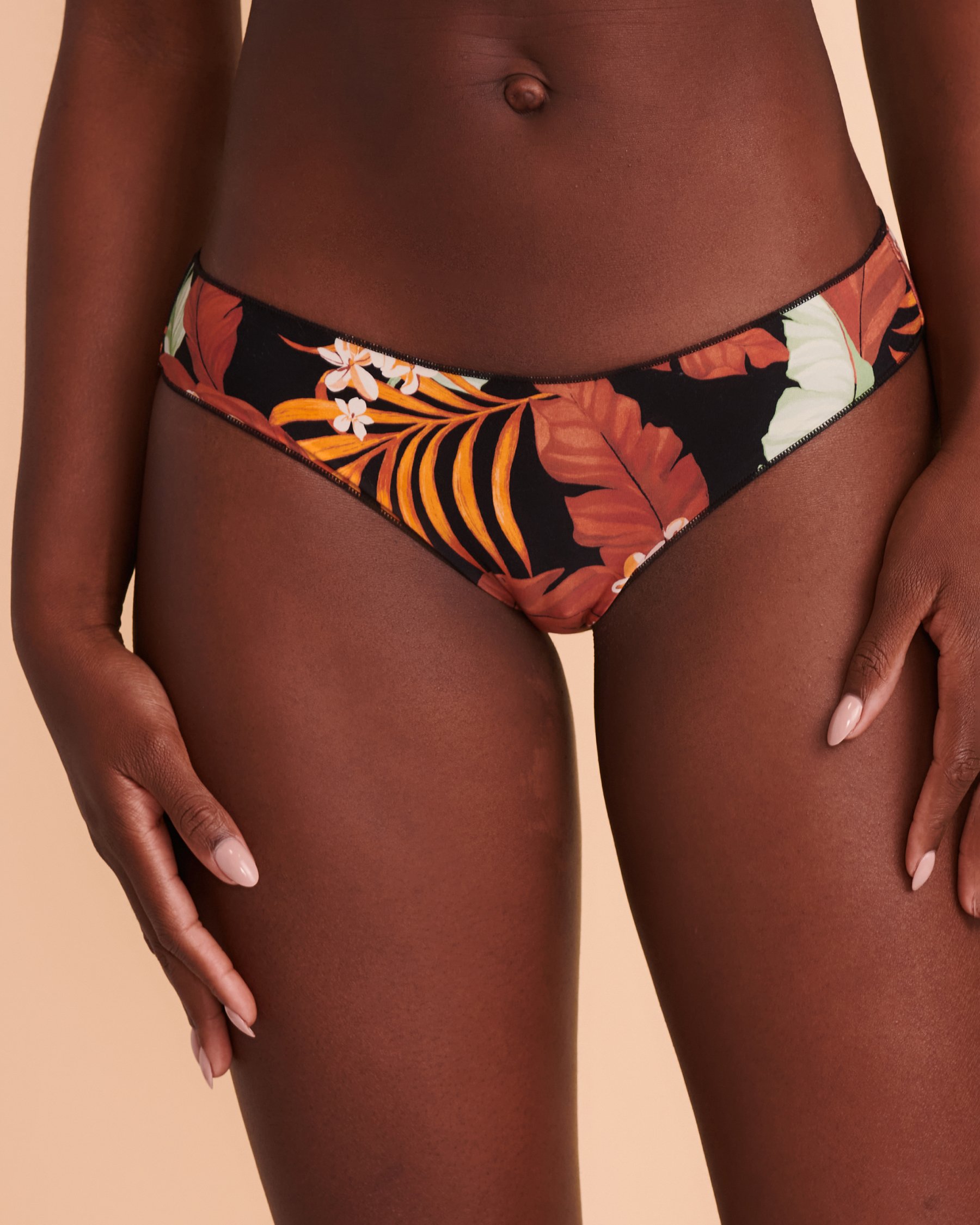 RIP CURL NAMOTU Cheeky Bikini Bottom Print GSIVE8 - View1
