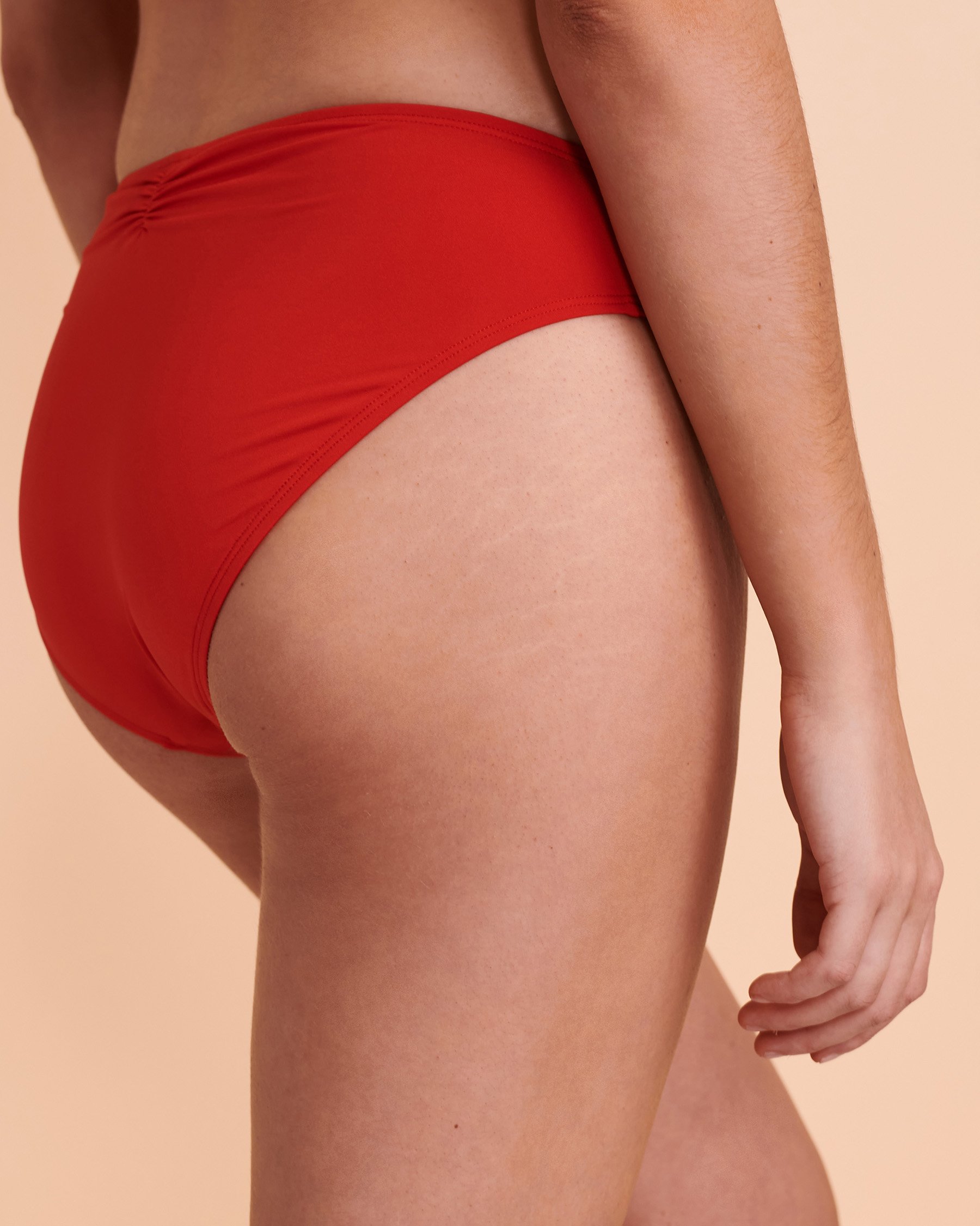 SANTEMARE RUFFLE Bikini Bottom Candy red 01300058 - View3