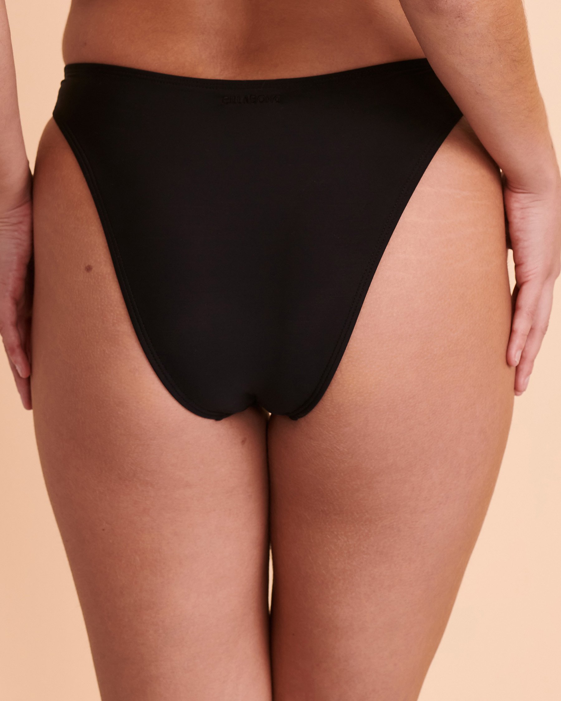 BILLABONG SOL SEARCHER Havana High Leg Bikini Bottom Black ABJX400397 - View2