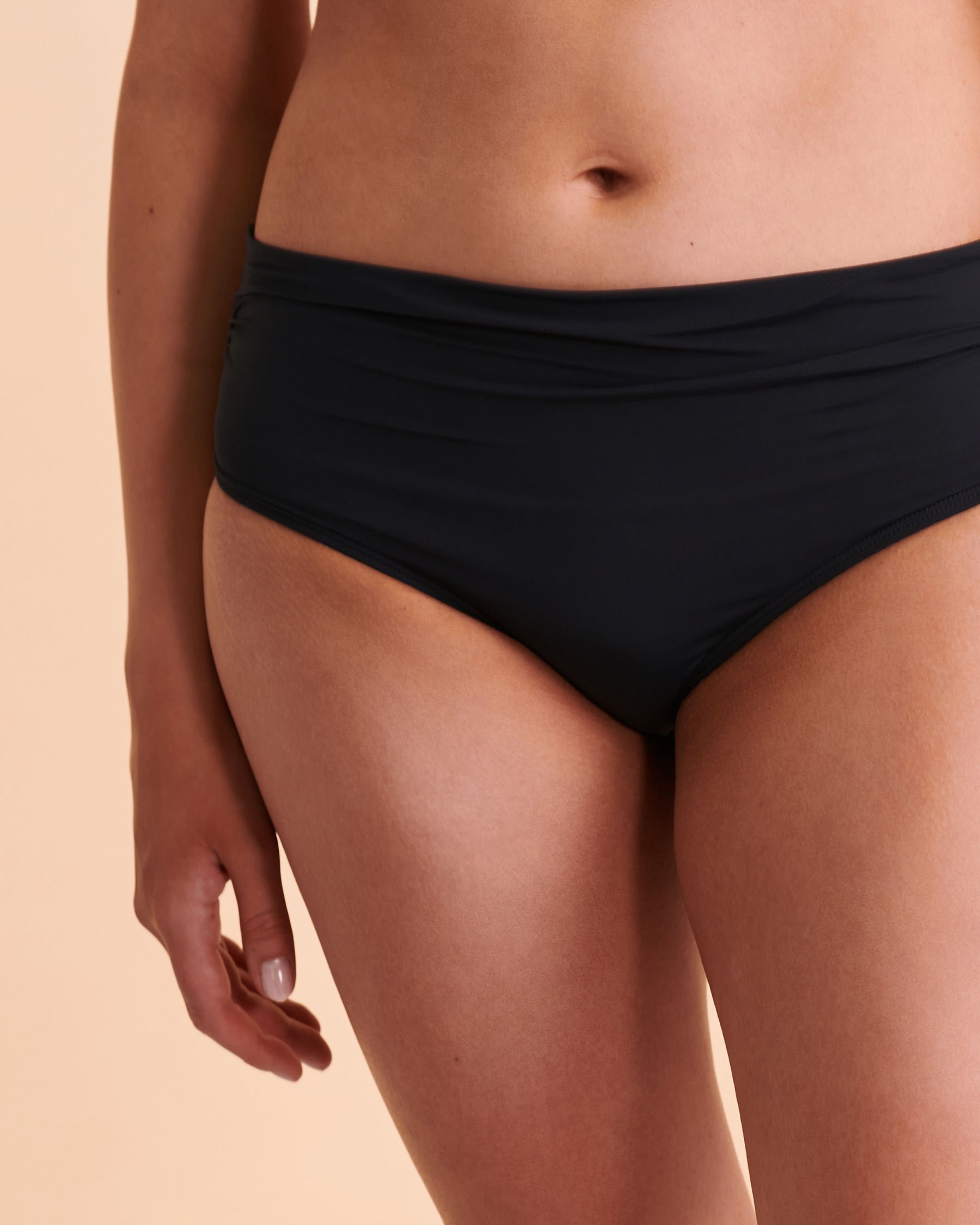 SKYE TASMANIA Bella Foldable Waistband Bikini Bottom Dark print SK71192 - View3