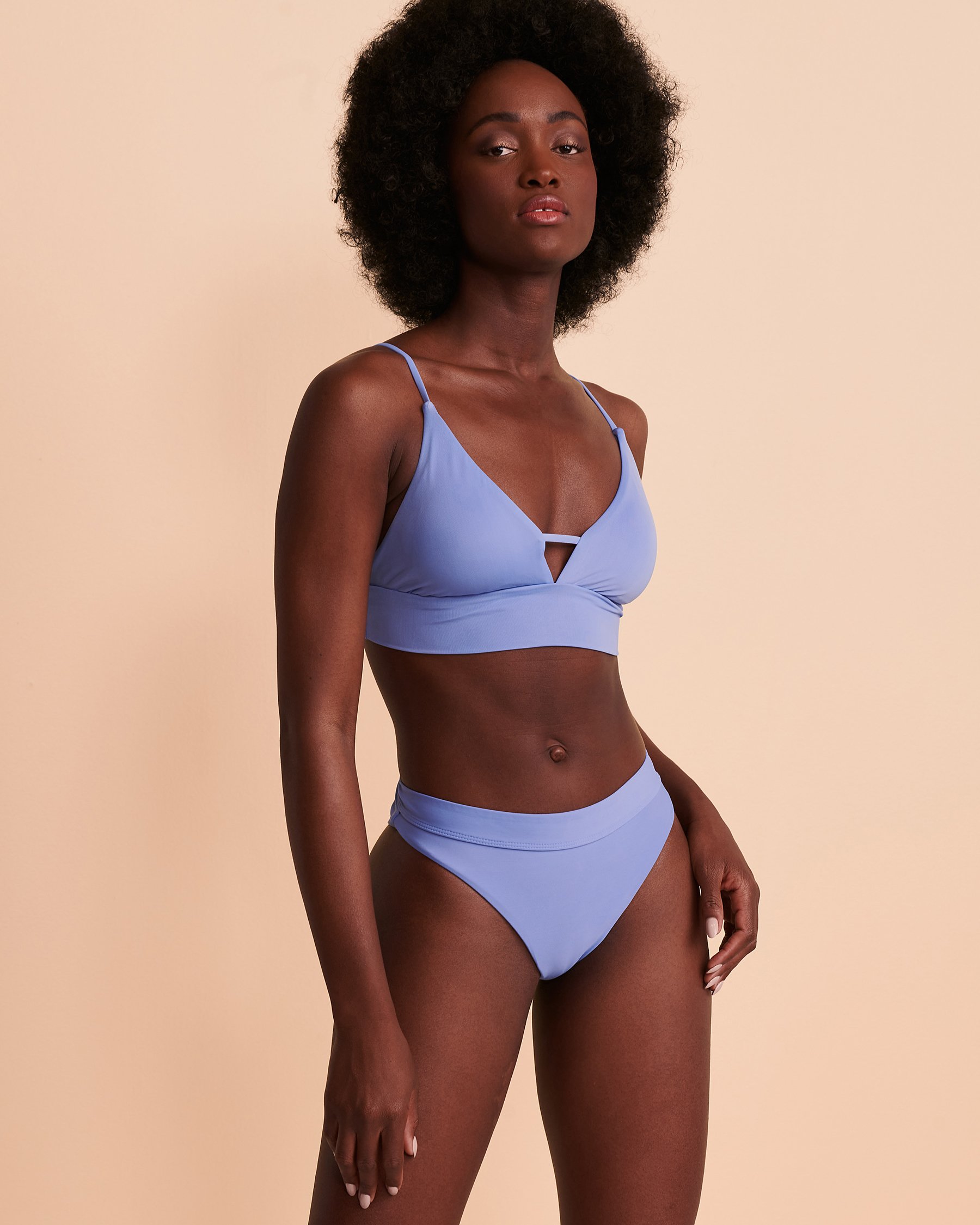 BILLABONG SOL SEARCHER Maui Rider High Leg Bikini Bottom Blue crush ABJX400136 - View4