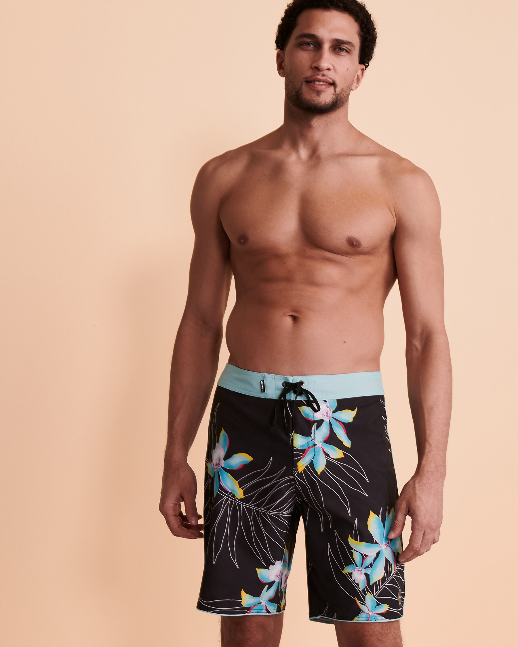 O'NEILL Maillot boardshort HYPERFREAK ULU Fleurs bleues SP2106004 - Voir5