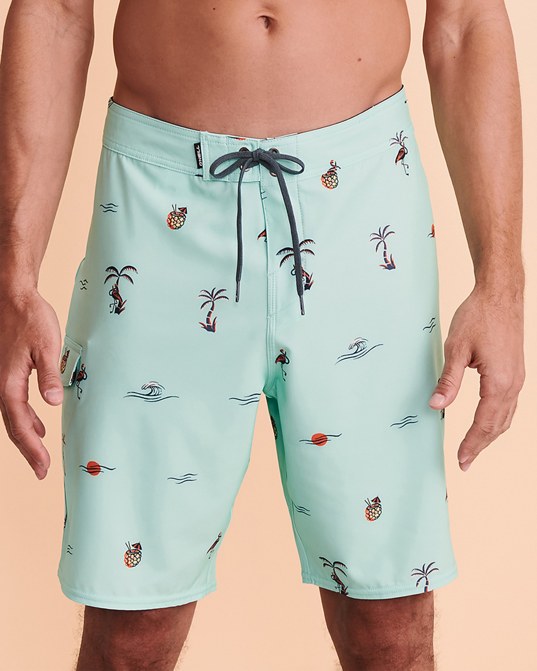 O'NEILL Maillot boardshort PALM BAY Imprimé aqua HO1106002 - Voir1