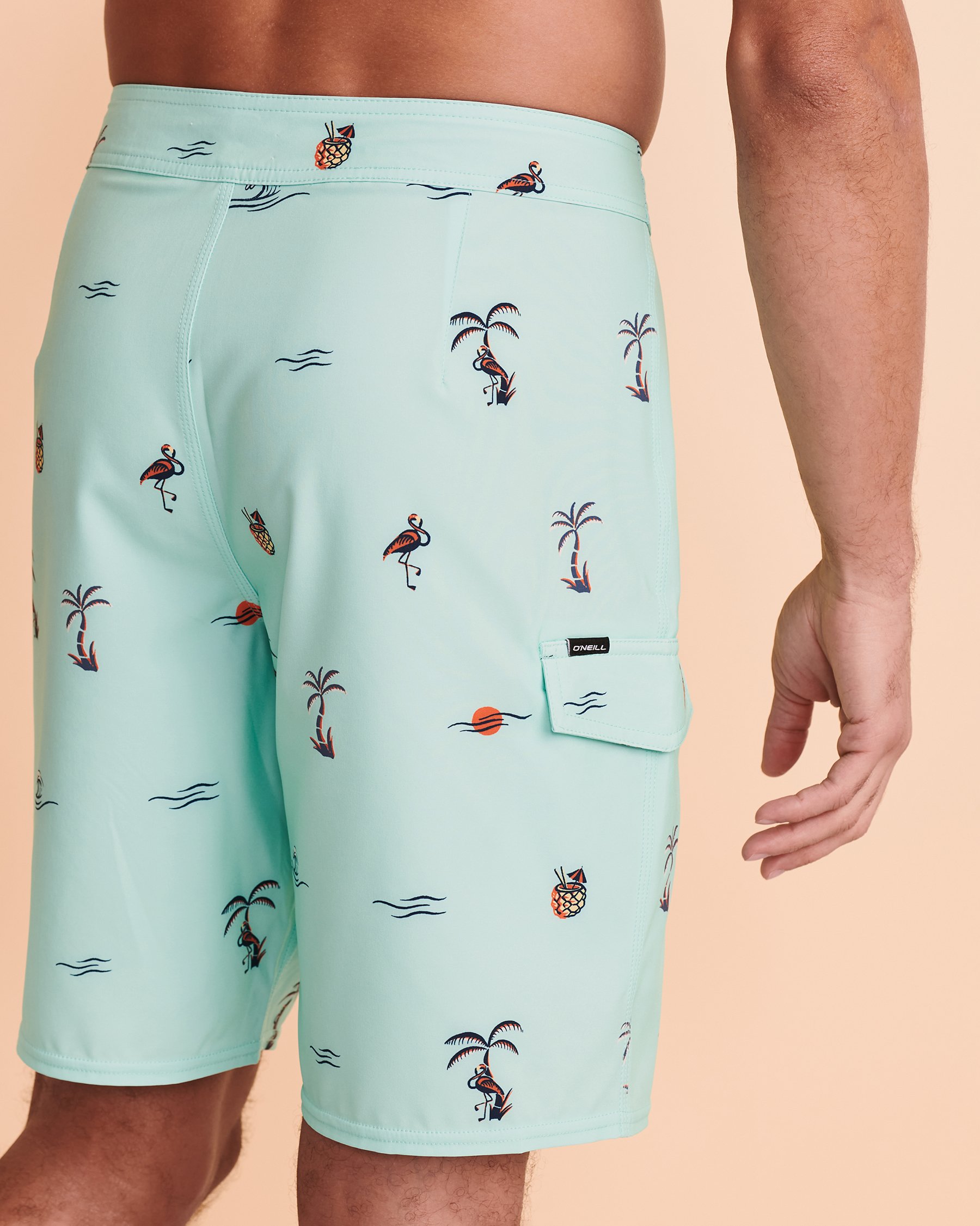O'NEILL Maillot boardshort PALM BAY Imprimé aqua HO1106002 - Voir2
