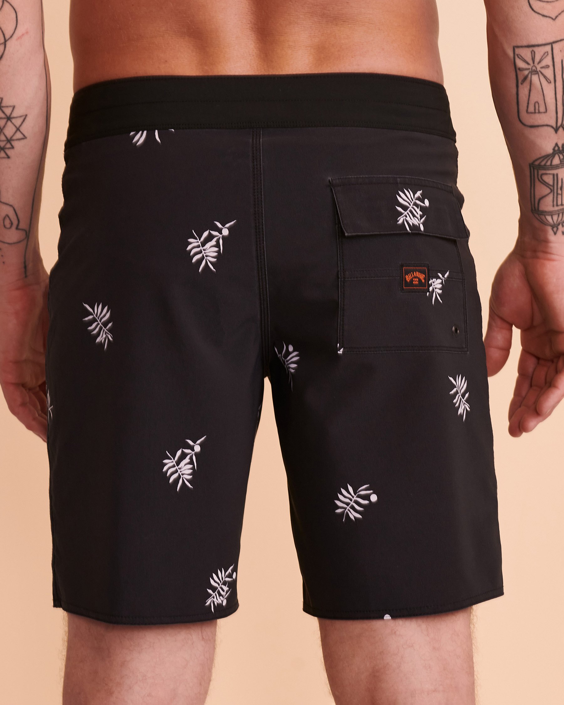 BILLABONG SUNDAYS MINI PRO Boardshort Swimsuit Black print ABYBS00121 - View2