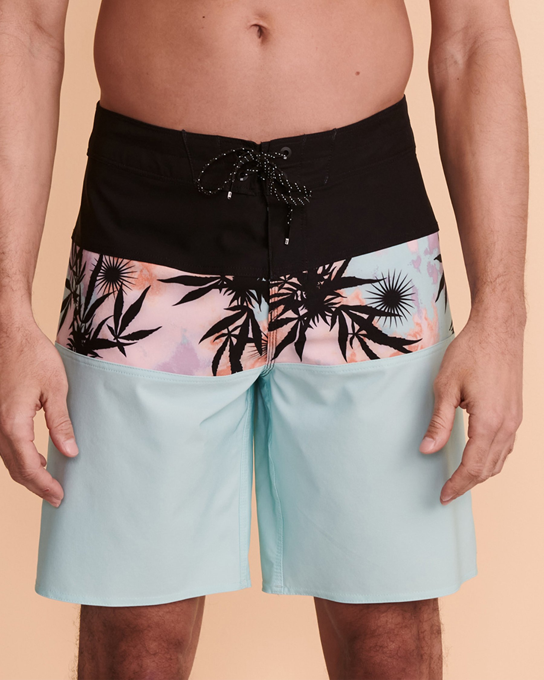 BILLABONG Maillot boardshort TRIBONG PRO Trio aqua ABYBS00243 - View1