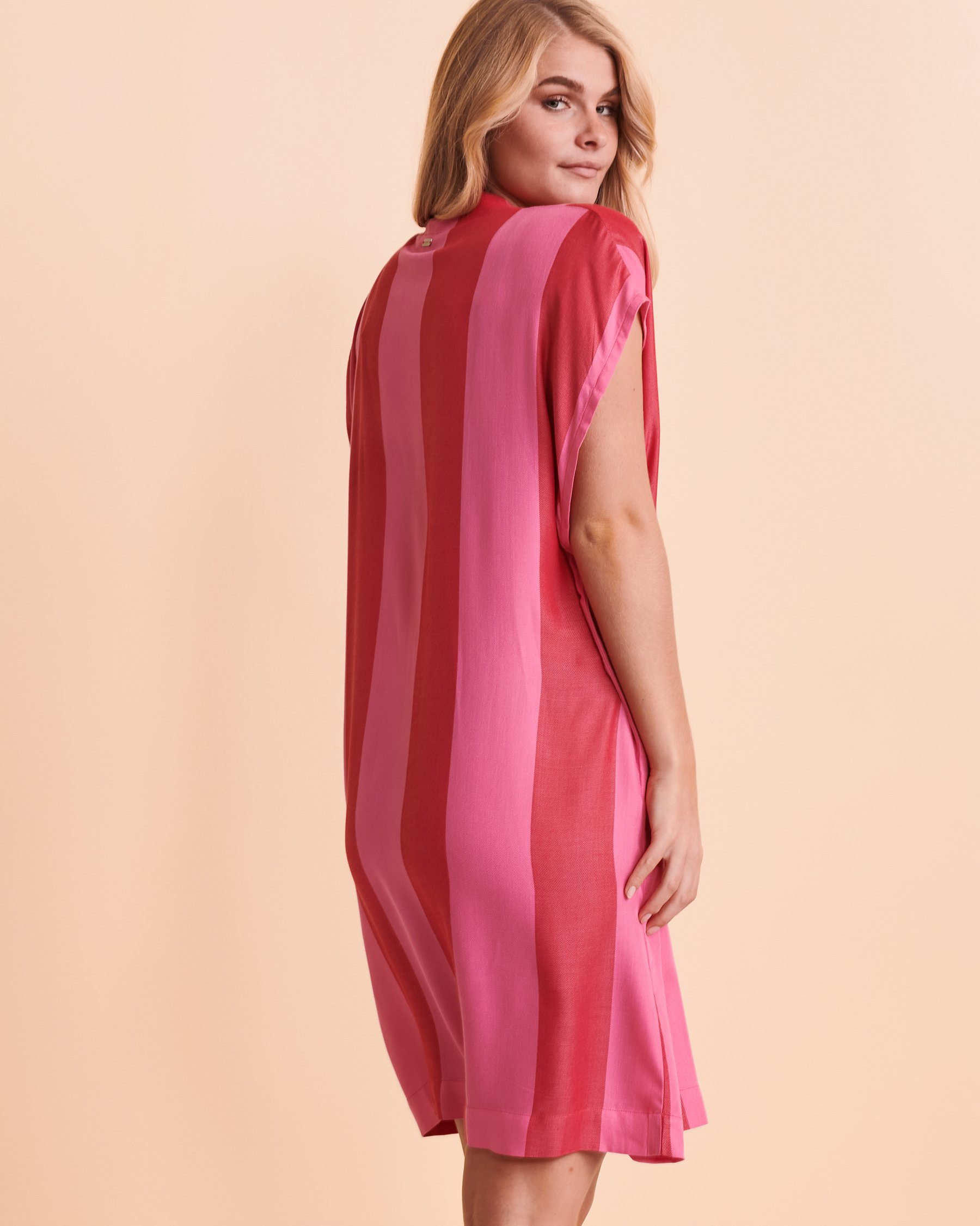 TROPIK BRIGHT STRIPE Kimono Bright stripes 02400012 - View2