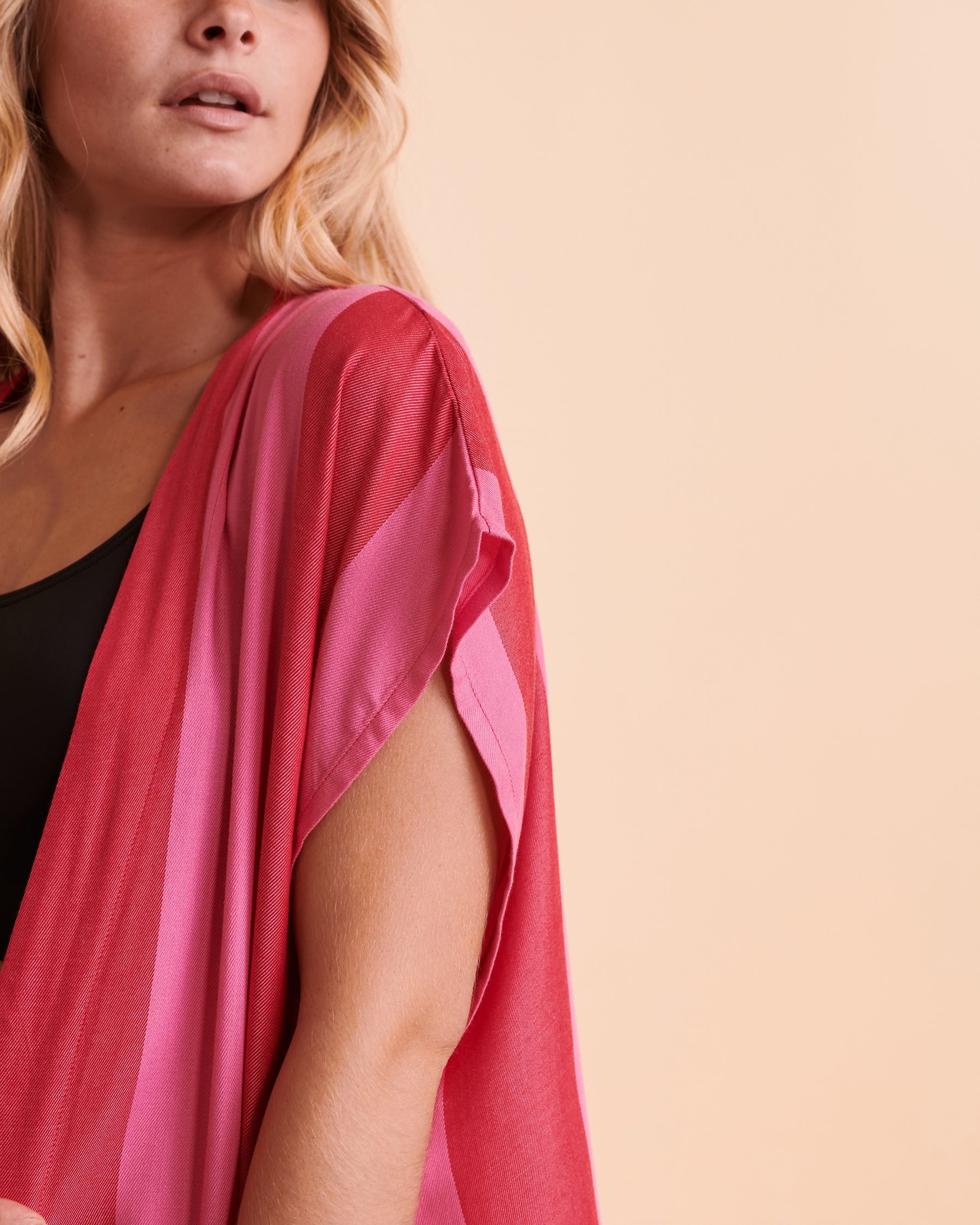 TROPIK BRIGHT STRIPE Kimono Bright stripes 02400012 - View4