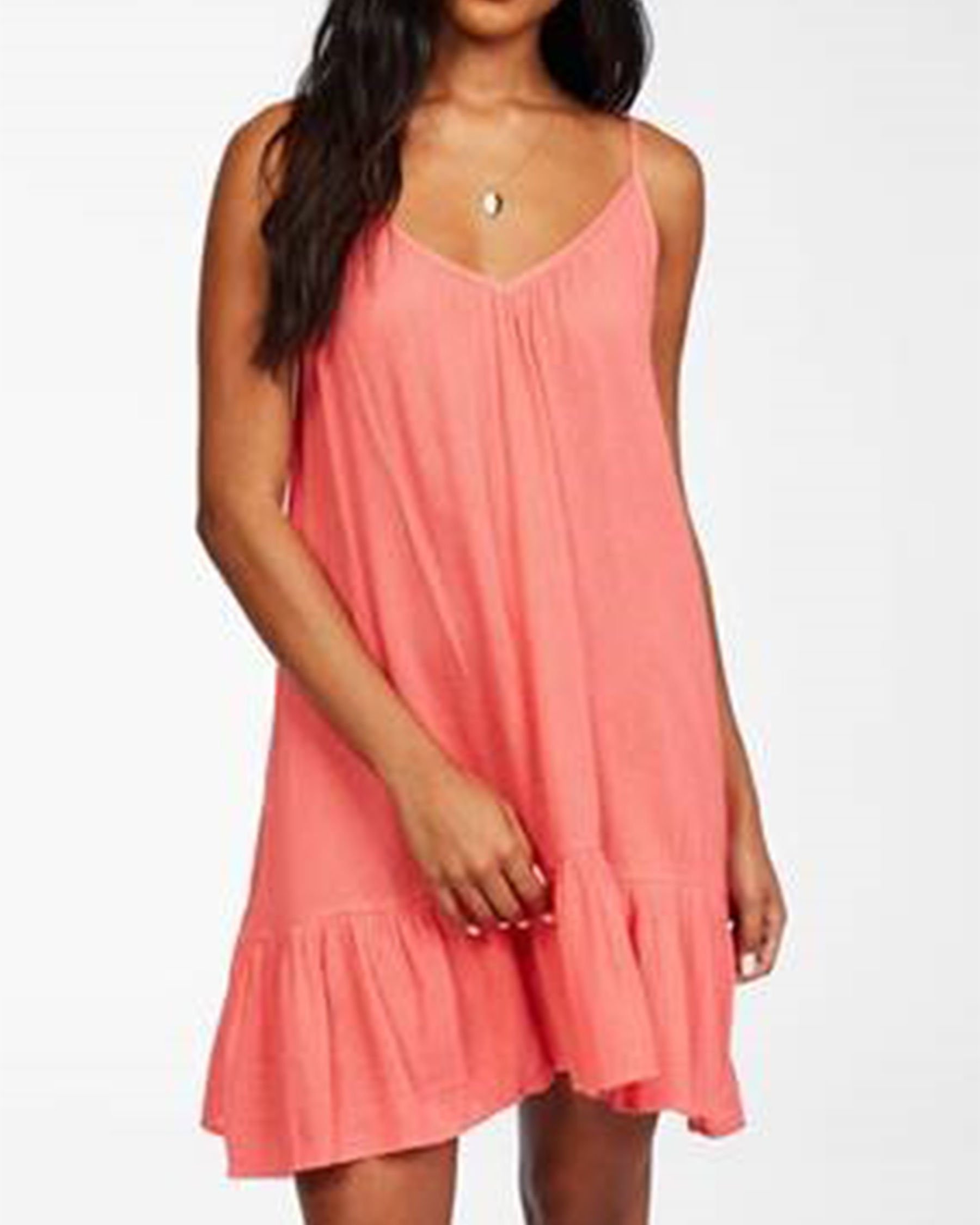 BILLABONG BEACH VIBES Dress Pink ABJX600144 - View1