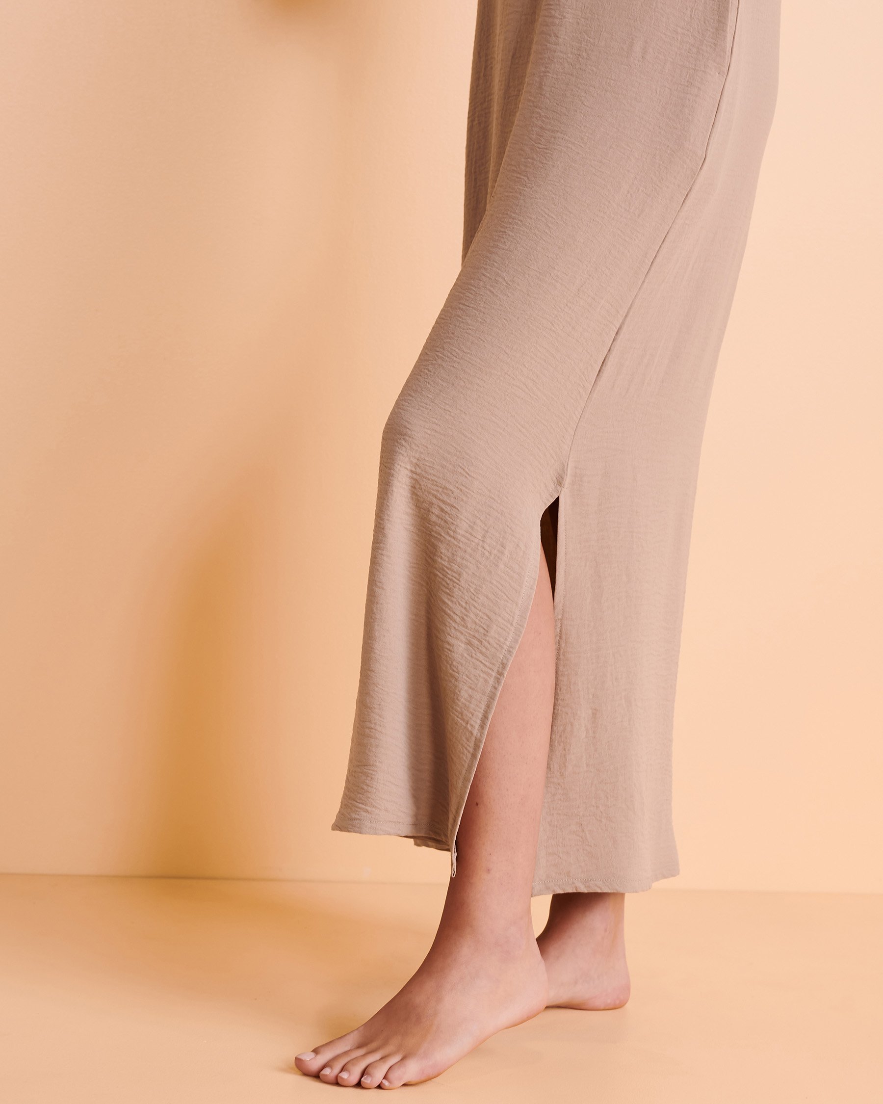 COVER ME Robe maxi sans manches Sable 22052576 - Voir3