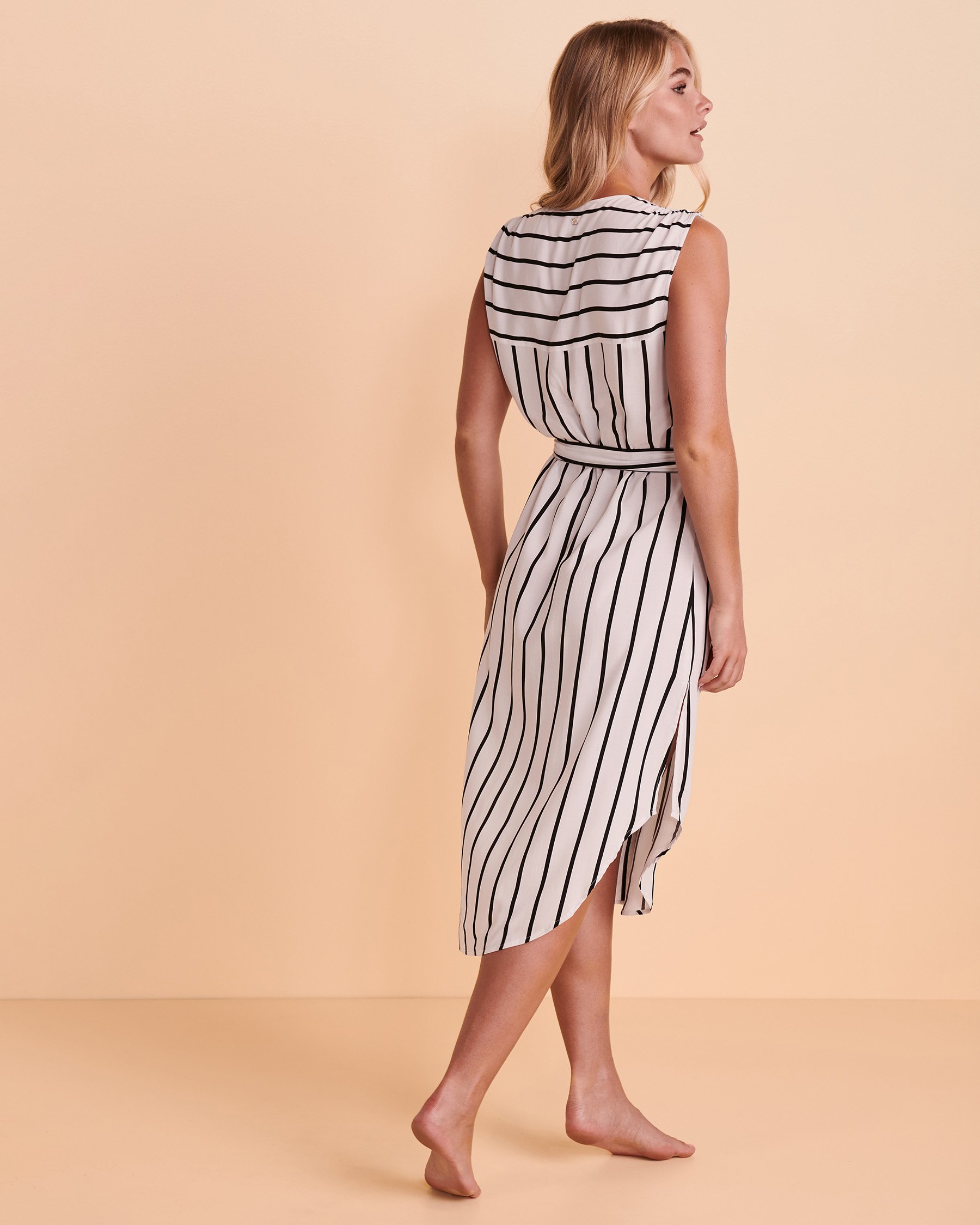 SKYE SOLENE Dress Stripes SK696622 - View2