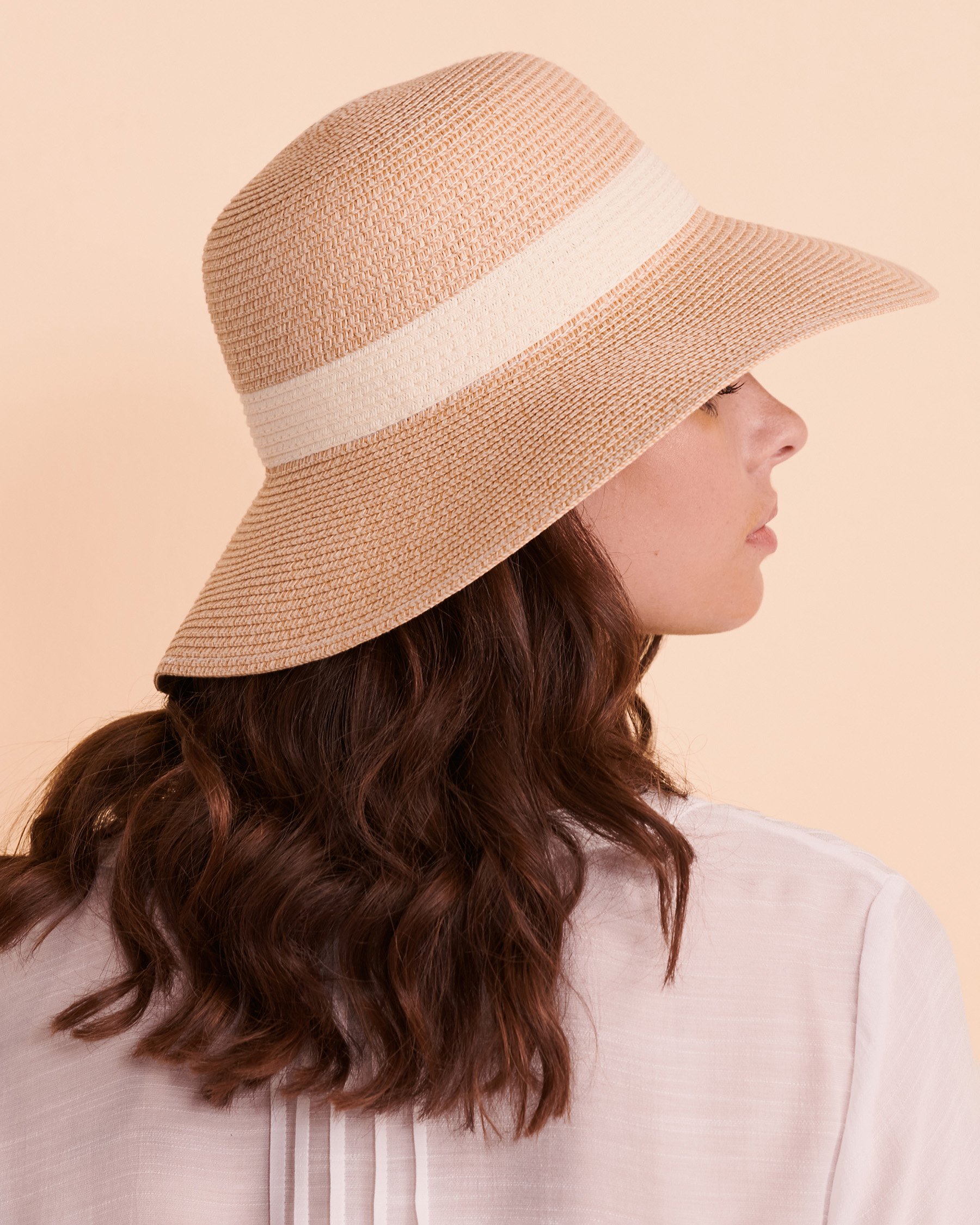 SARAJANE Bucket Hat Natural 22SJ2064 - View2