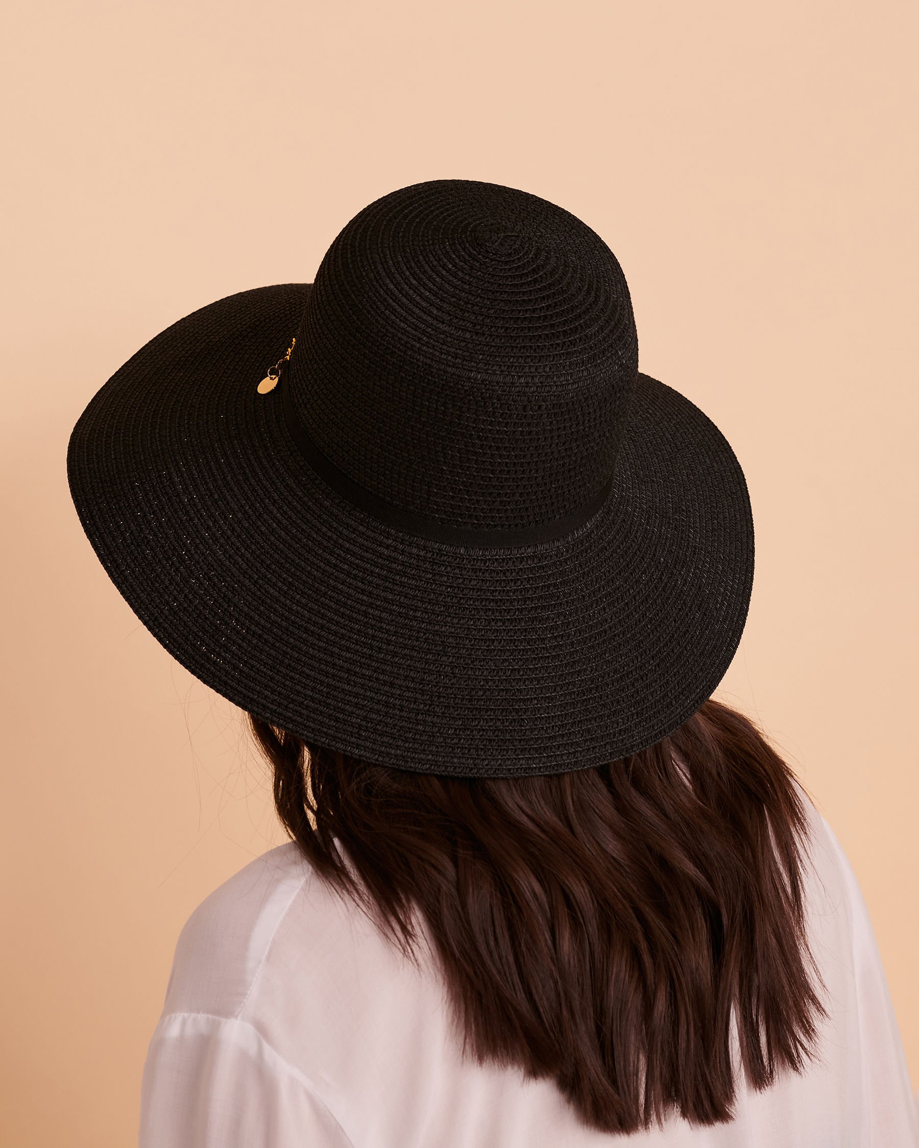 CASABAWA IMPORTS INC. Hat with Chain Black AN13-01 - View2