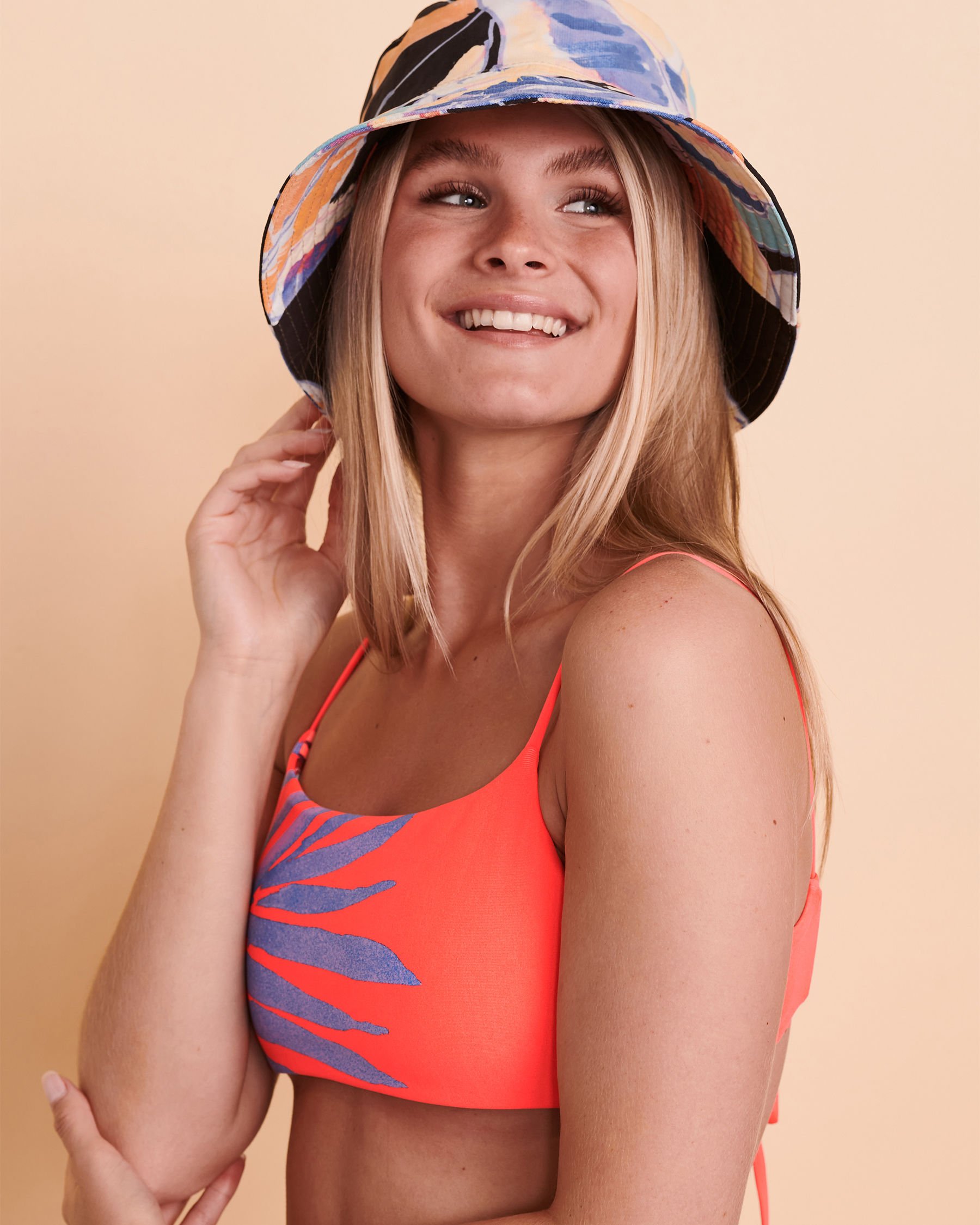 MAAJI MOONBEAM FISHER Bucket Hat Dark print 4087XHA001 - View1